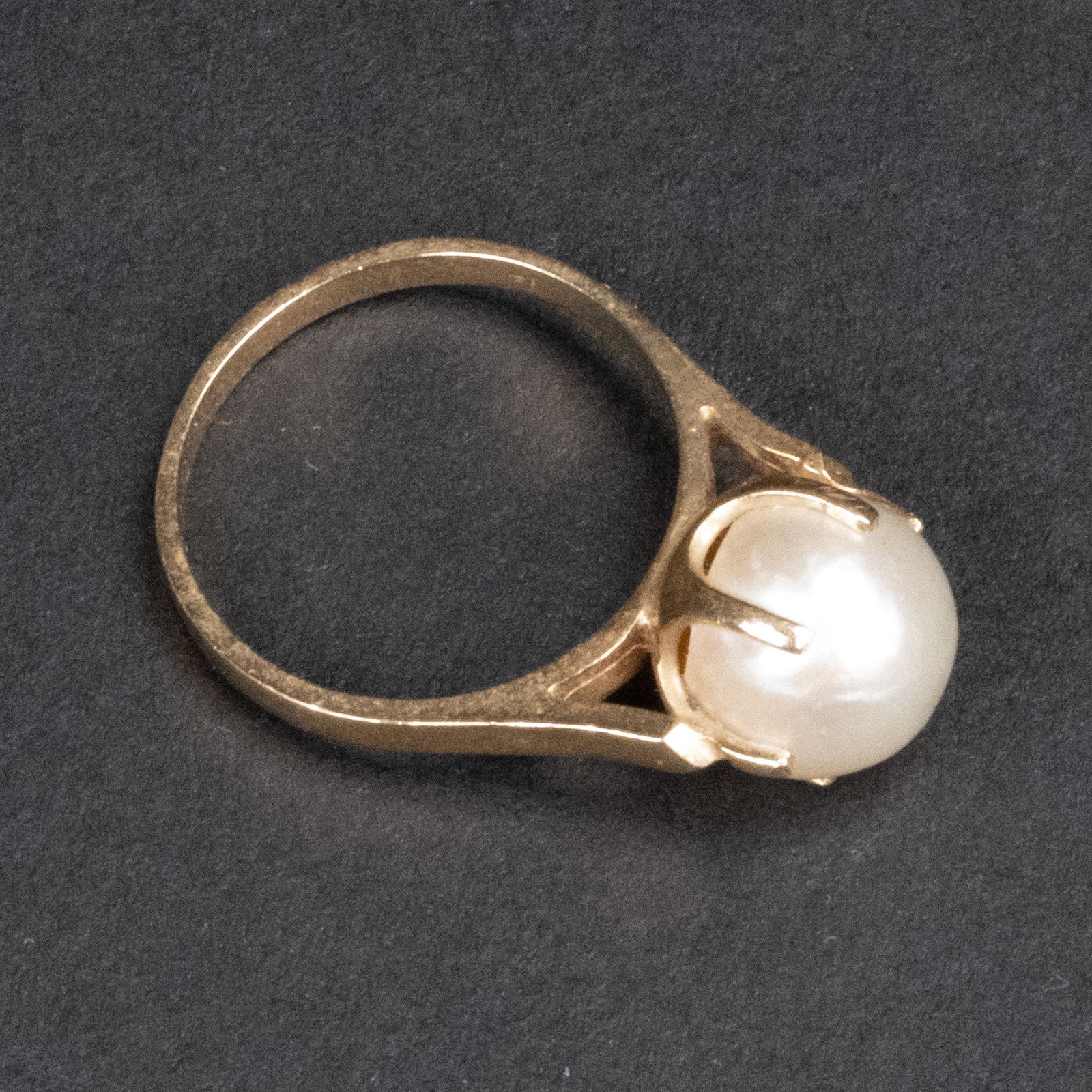 Ladies 14K Gold Pearl Ring (1 of 4)