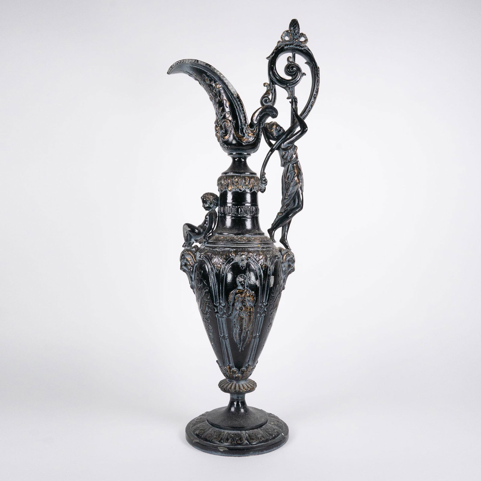 Large Decorative Ewer Vase In the Renaissance Style (1 of 4)
