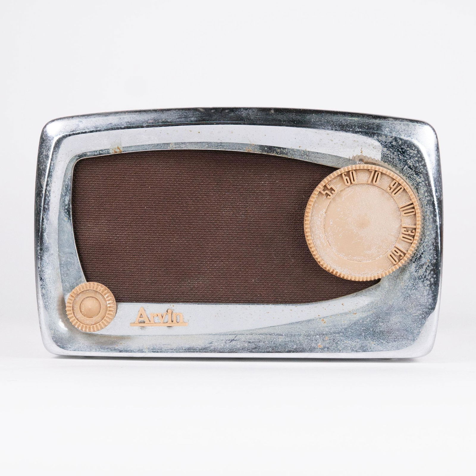 Arvin Chrome Radio RE 278 Complete Unit (1 of 2)