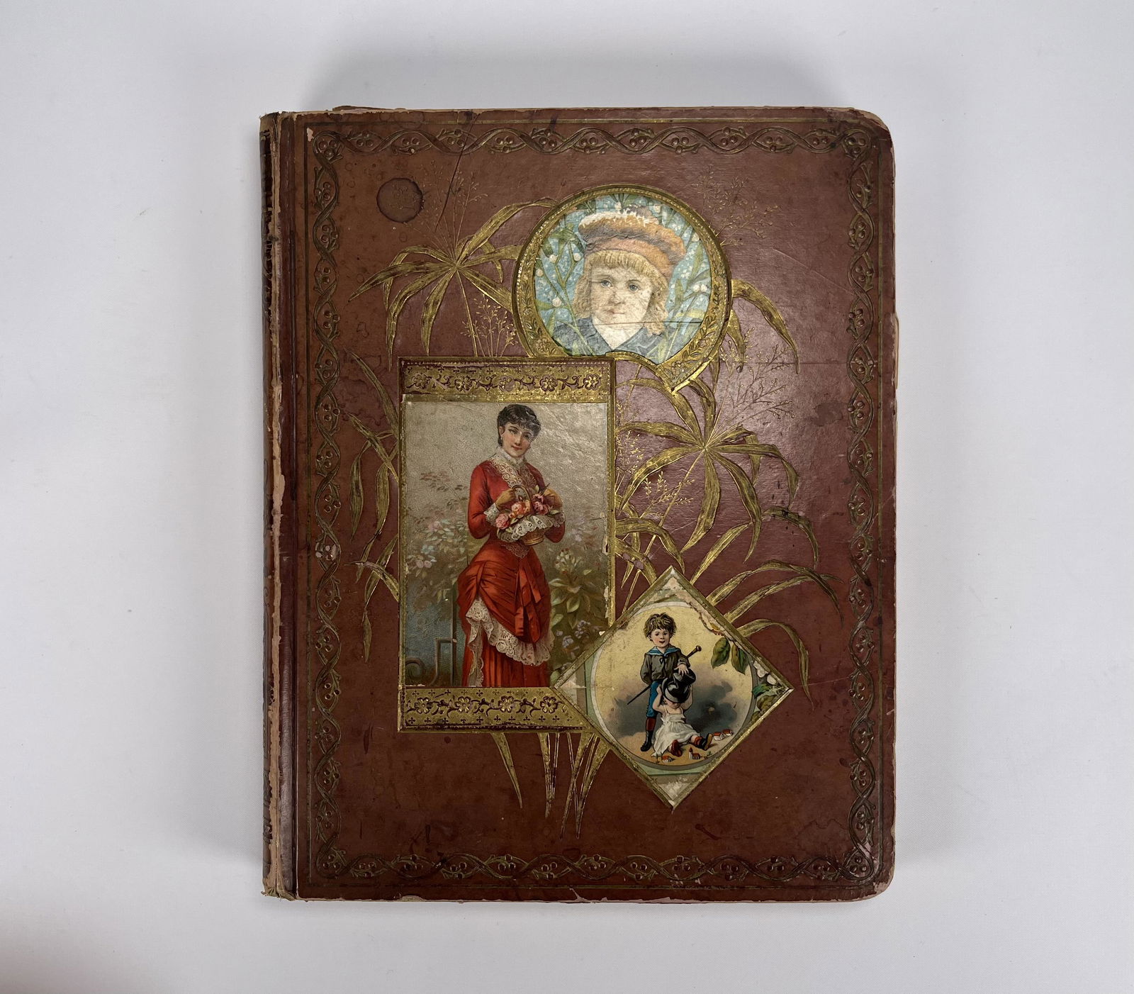 Album Filed With Victorian trade Cards (1 of 10)