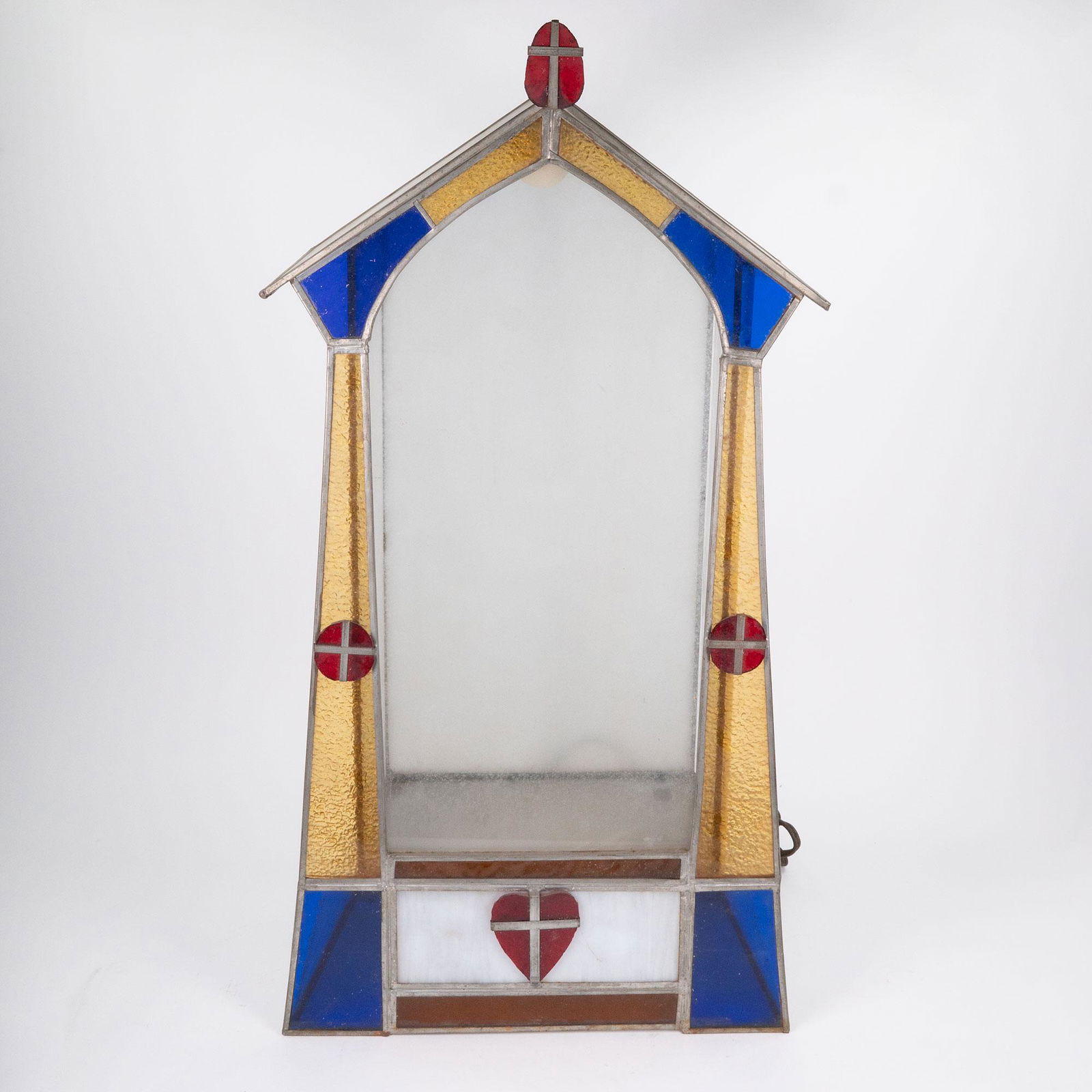 Religious Shrine Stained Glass Light (1 of 4)