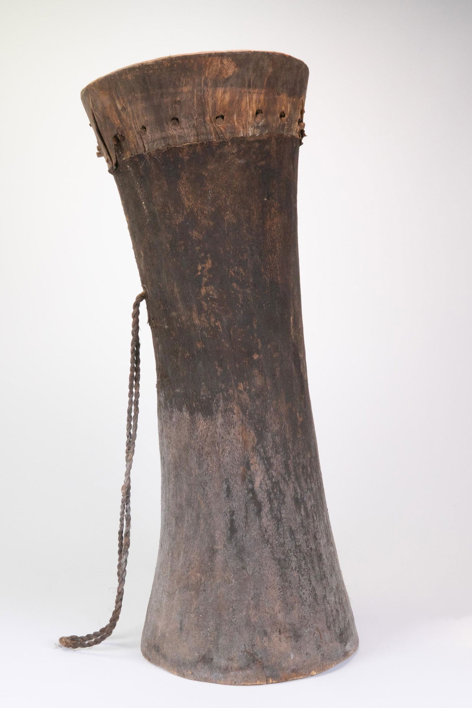 Tribal Tree Drum w/ Leather Skin (1 of 3)