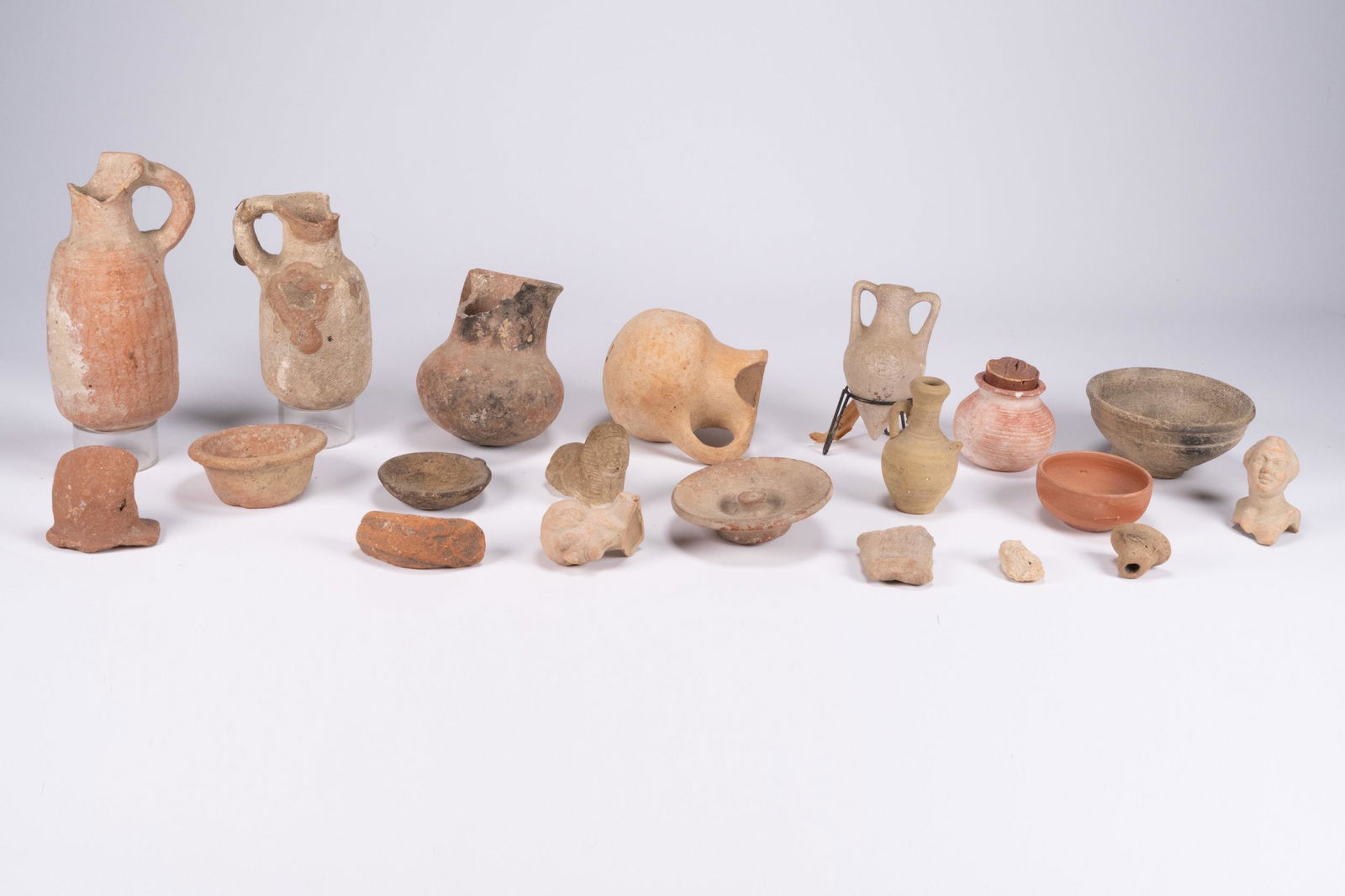 Ancient Clay and Terracotta Jug Vase & More (1 of 5)