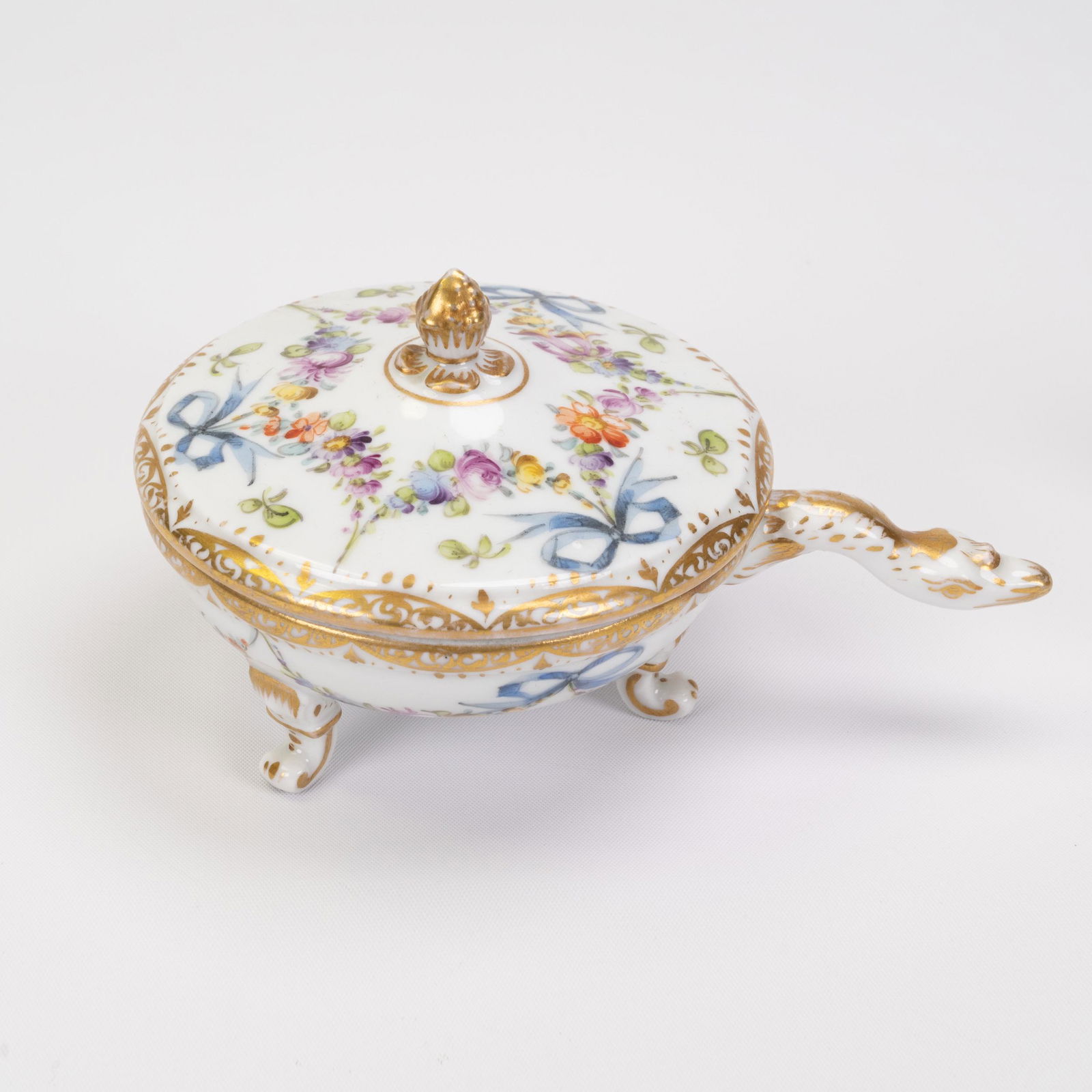 Art Nouveau Porcelain Ramekin With Lid (1 of 4)