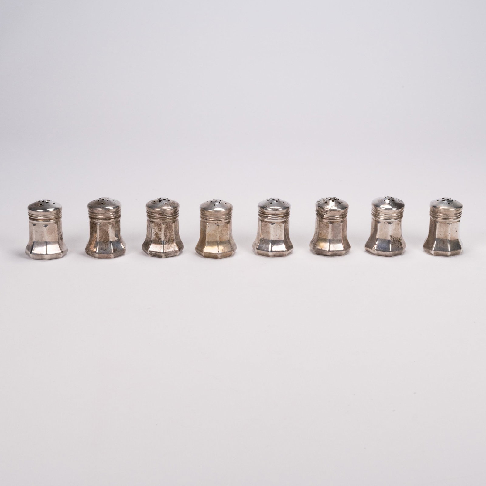 Cartier Sterling Silver Salt & Pepper Shakers Set (1 of 4)