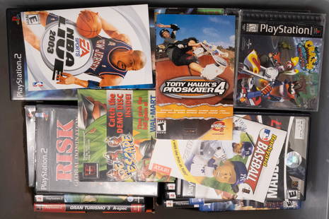 Sony Playstation Video Game Large Lot: Large Lot of Various Sony PS1 PS2 PS3 PS4 Playstation Video Games Includes Playstation 1 Playstation 2 and Playstation 4 Games PS1 Crash Bandicoot 1 and 2 Ape Escape Frogger Dave Mirra Freestyle BMX T