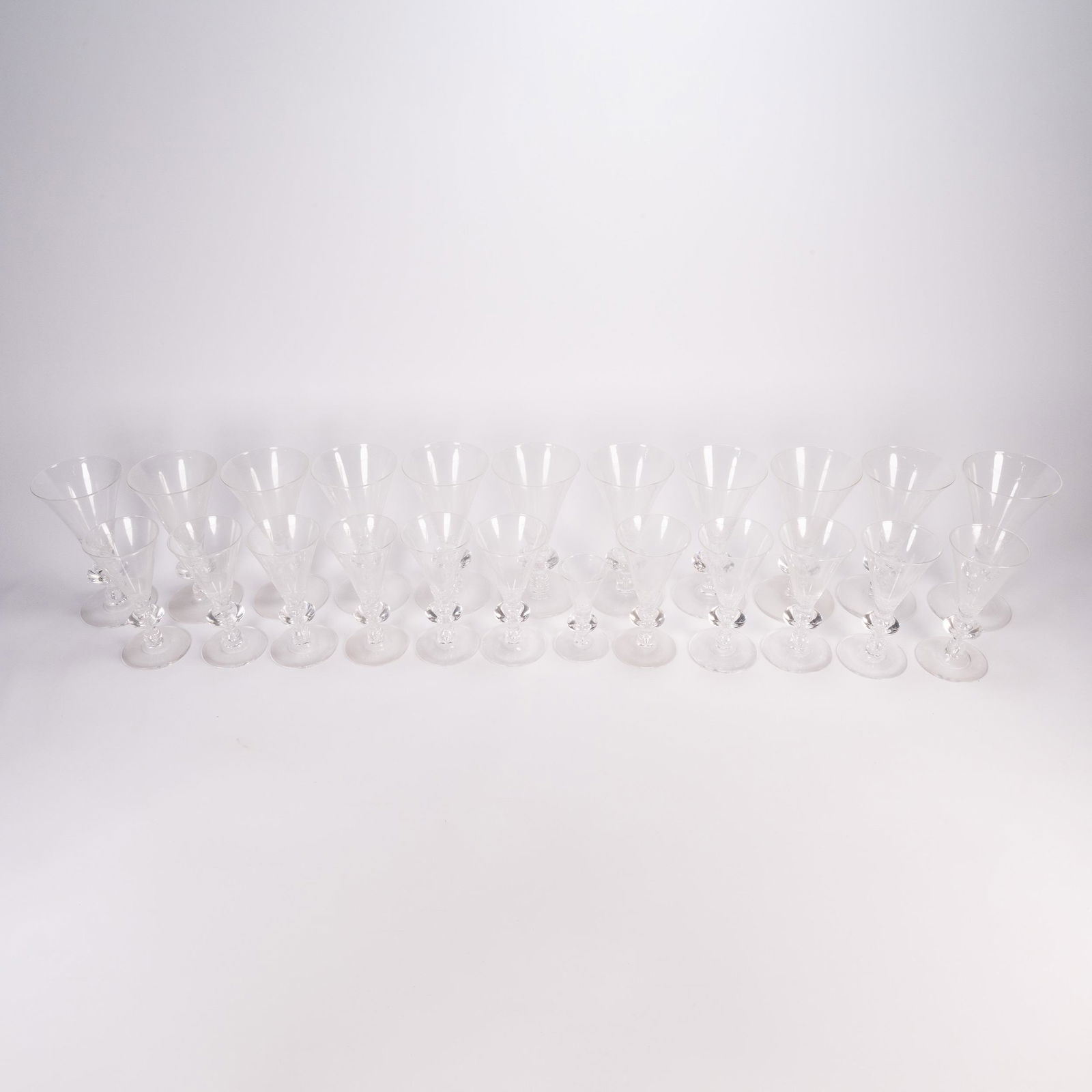 Steuben Crystal Stemware Service (1 of 4)