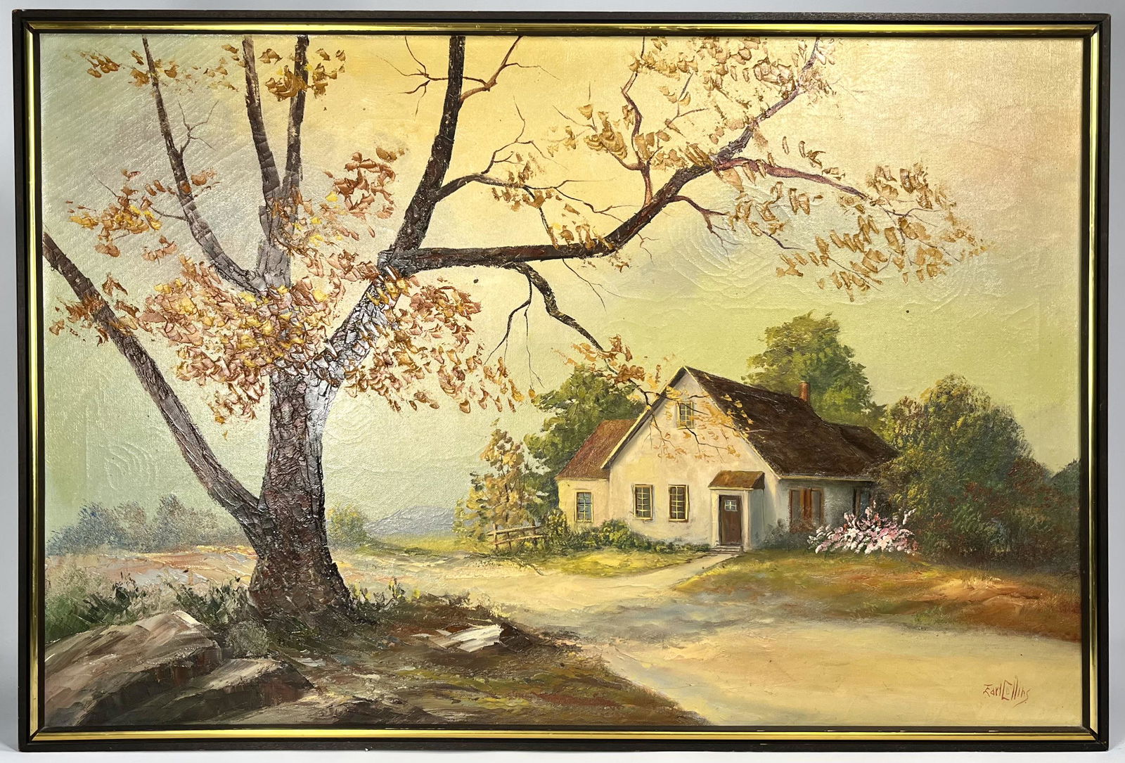 Earl Collins Landscsape Oil Painting on Canvas (1 of 5)