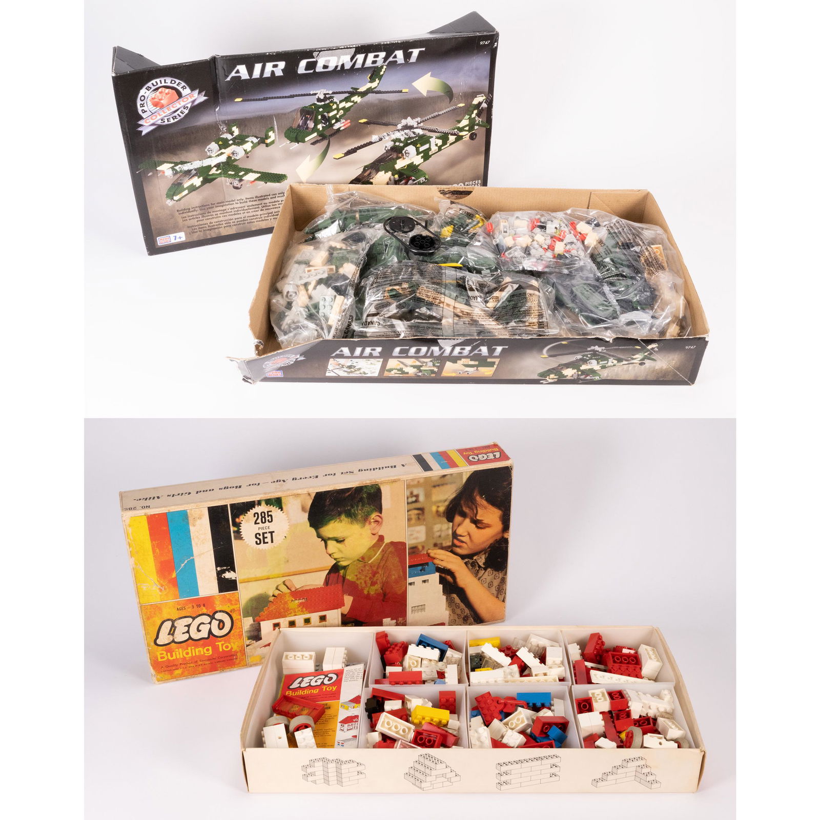 Vintage Lego 285  And Mega Blocks Air Combat (1 of 4)