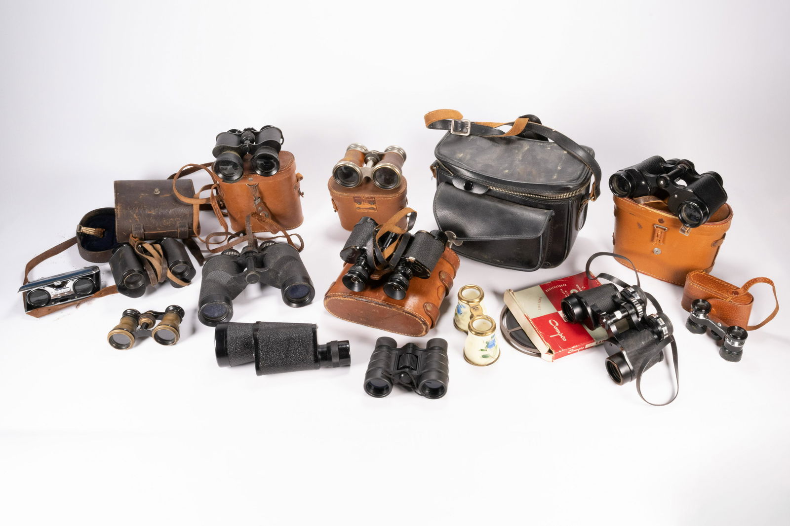 Binoculars & Telescope Lot Most with Cases (1 of 5)