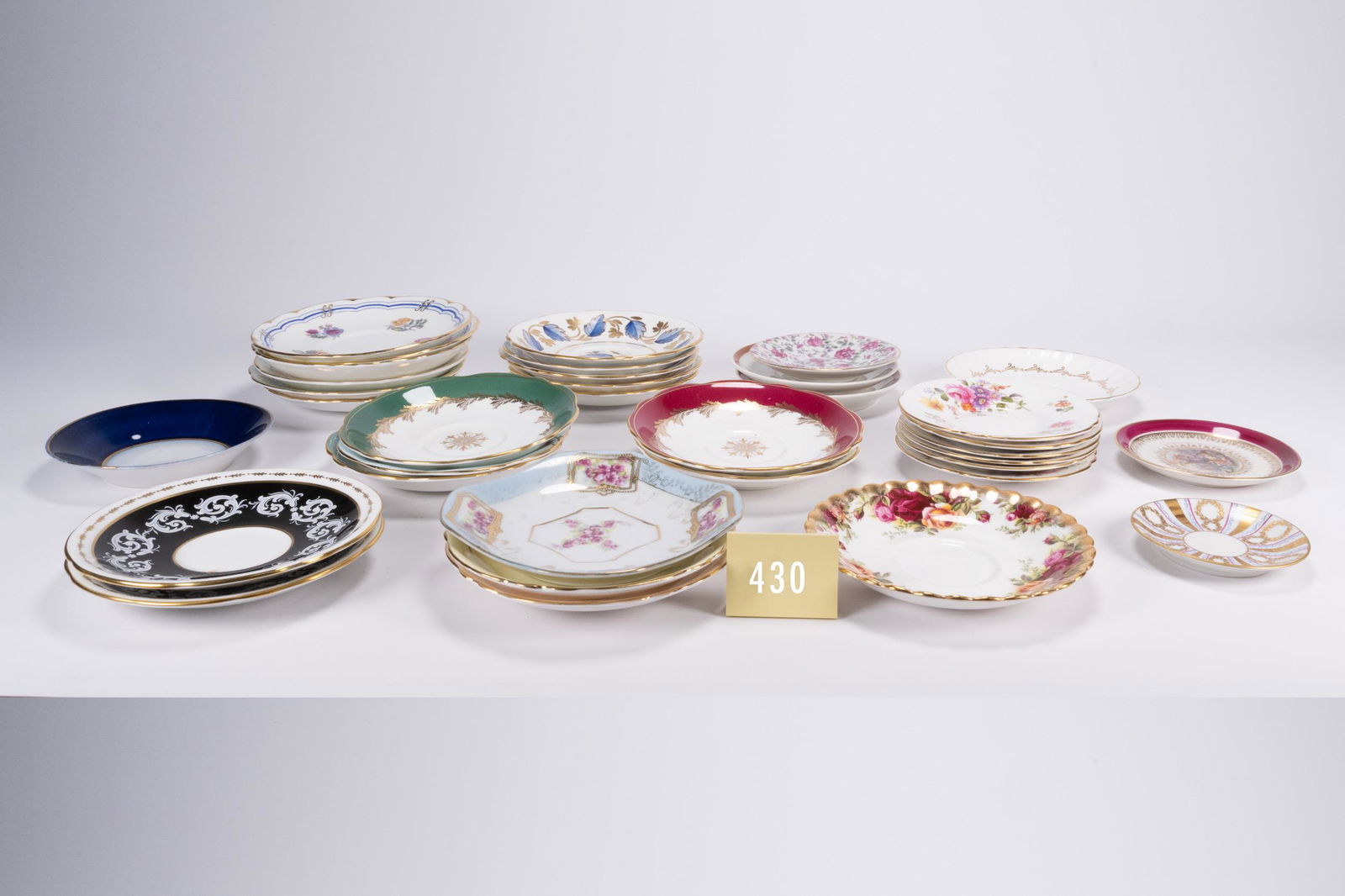 Porcelain Cup Saucer Lot Coalport Foley (1 of 7)