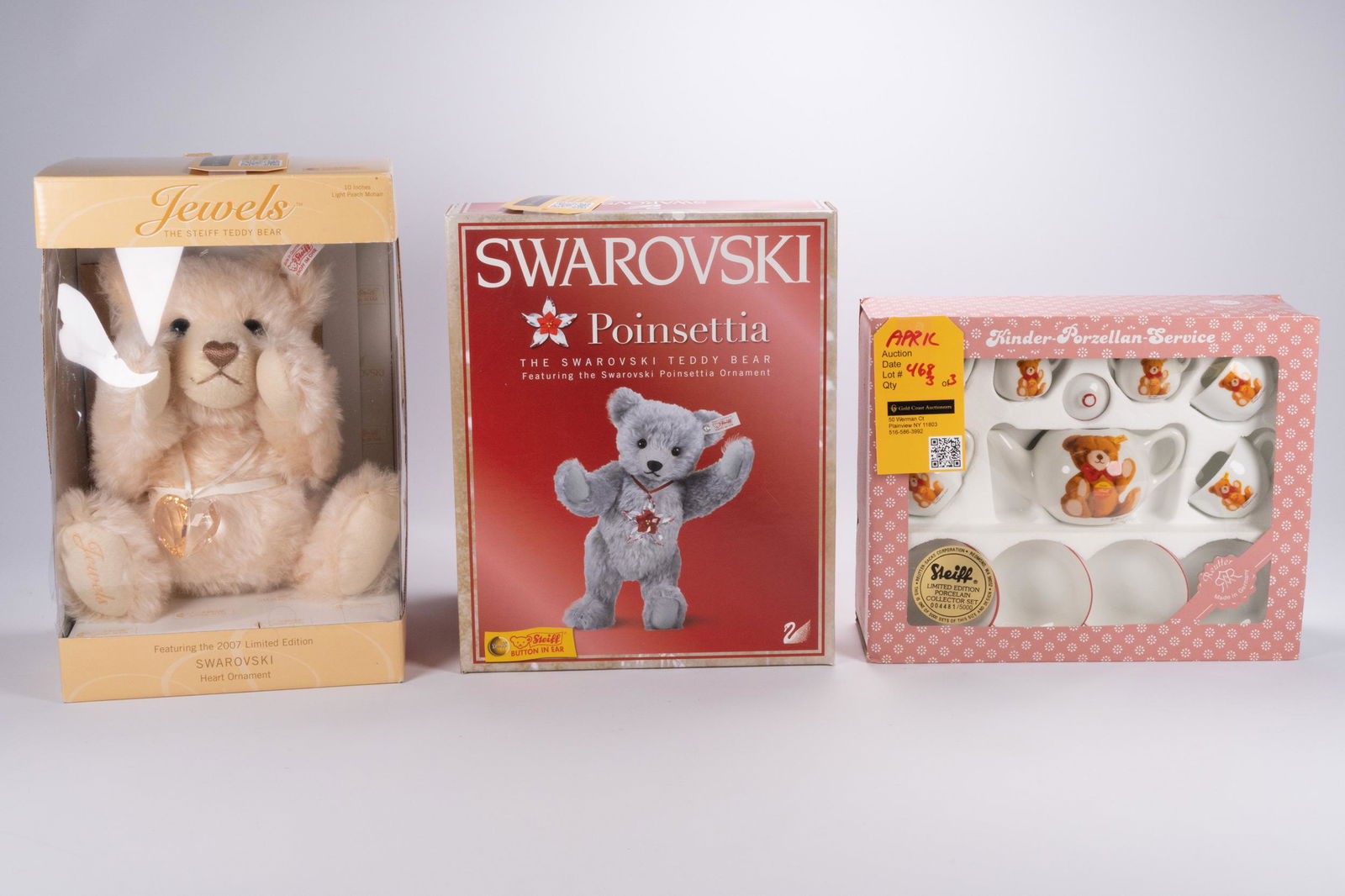 Steiff Bear Lot (1 of 3)