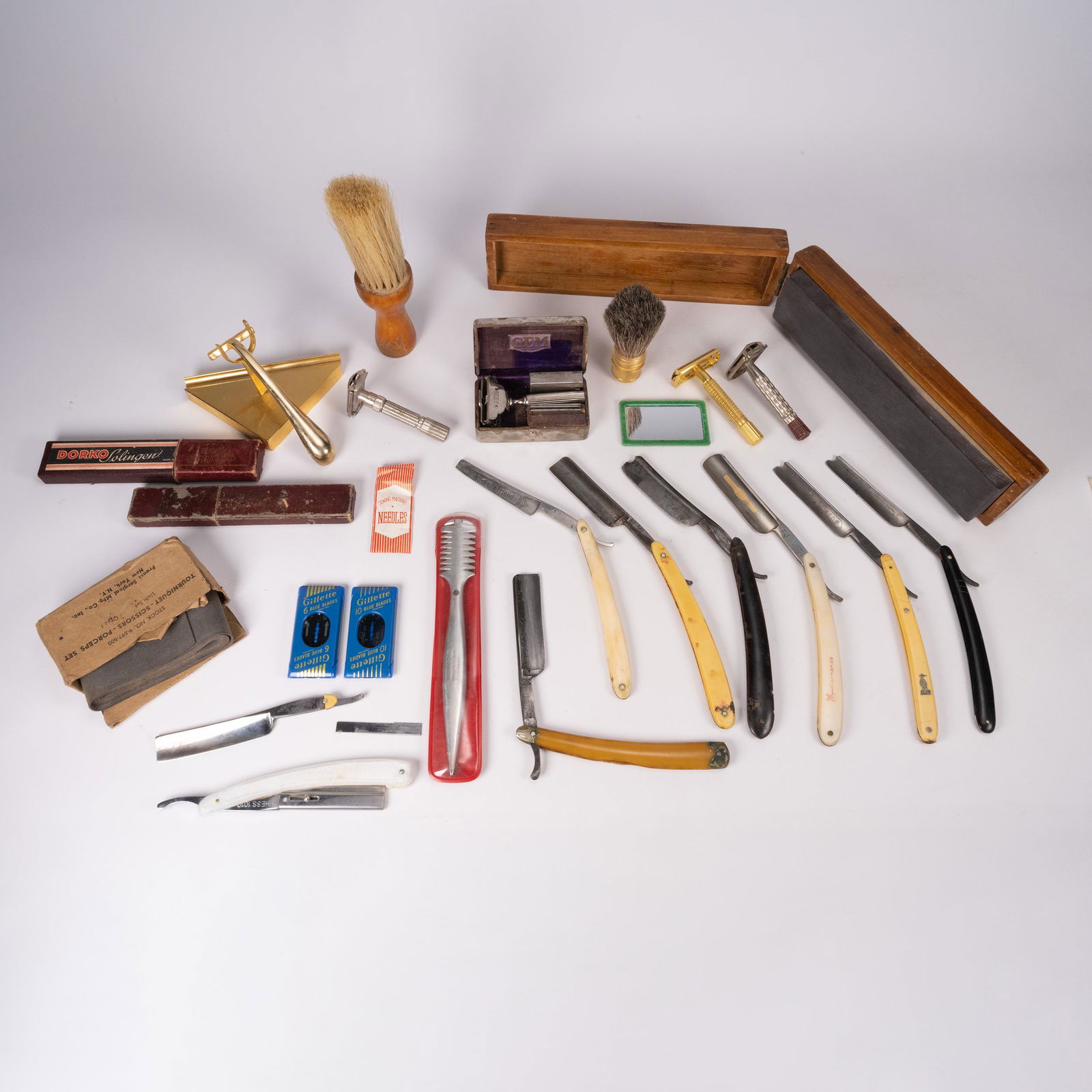 Straight Razor & Sharpening Stone Lot (1 of 5)