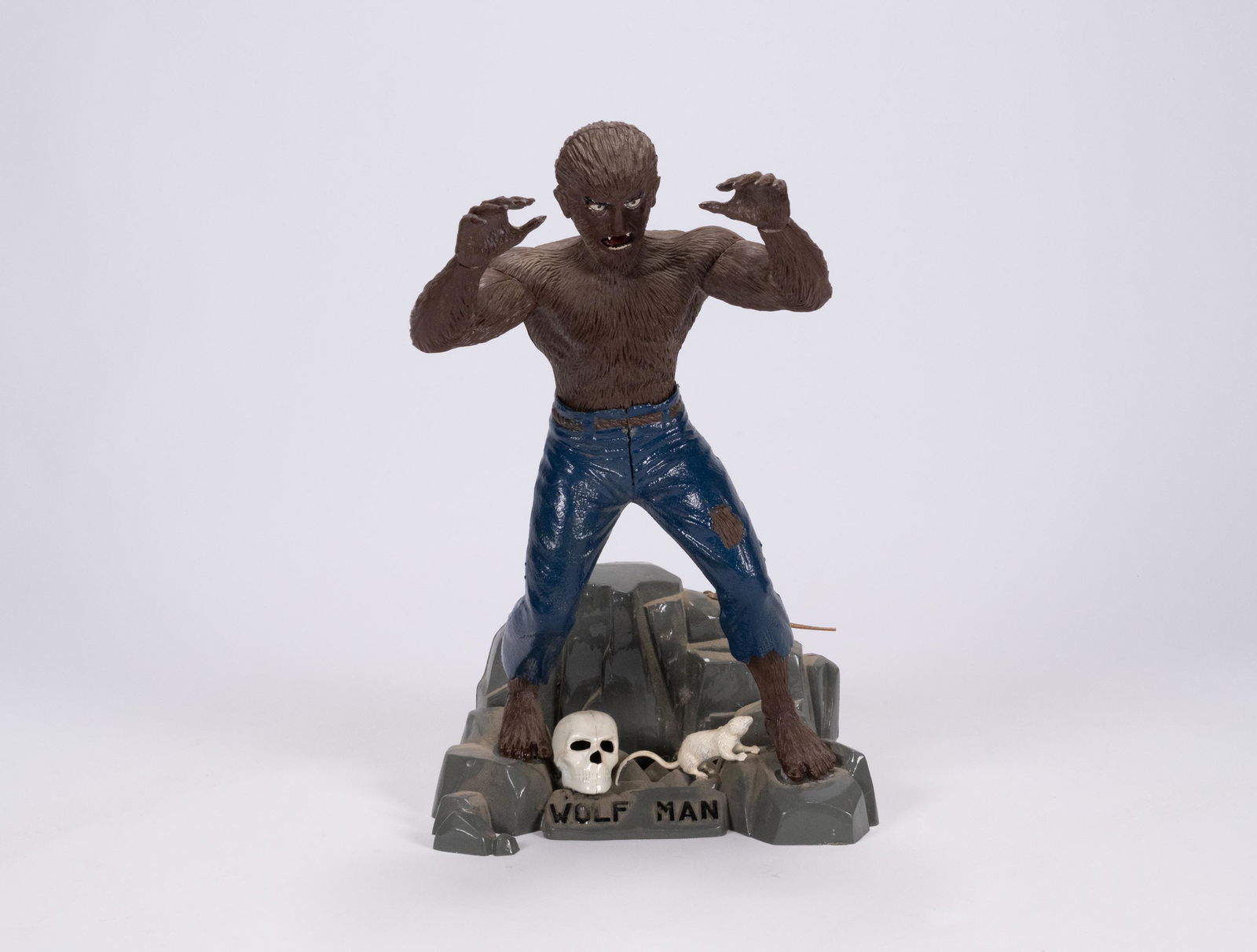 1962 Aurora Universal Pictures Wolfman Kit W/ Box