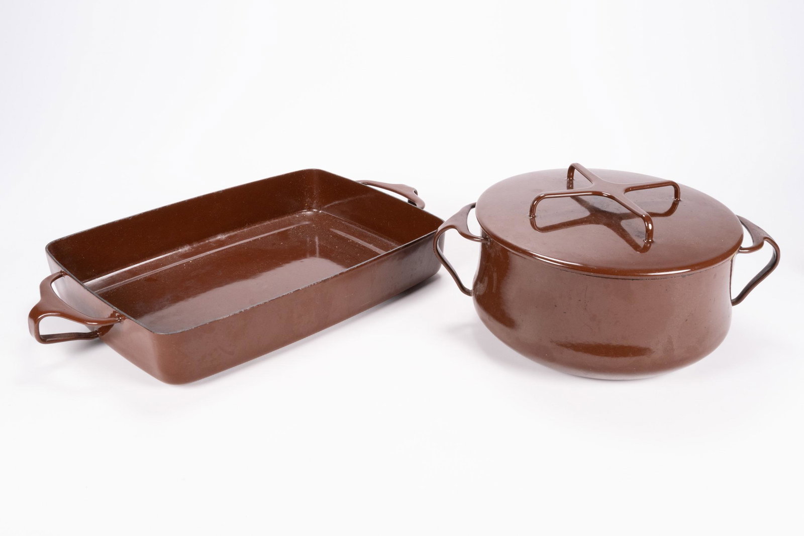 Dansk Pot & Casserole Pan Ingrid Red MCM (1 of 5)