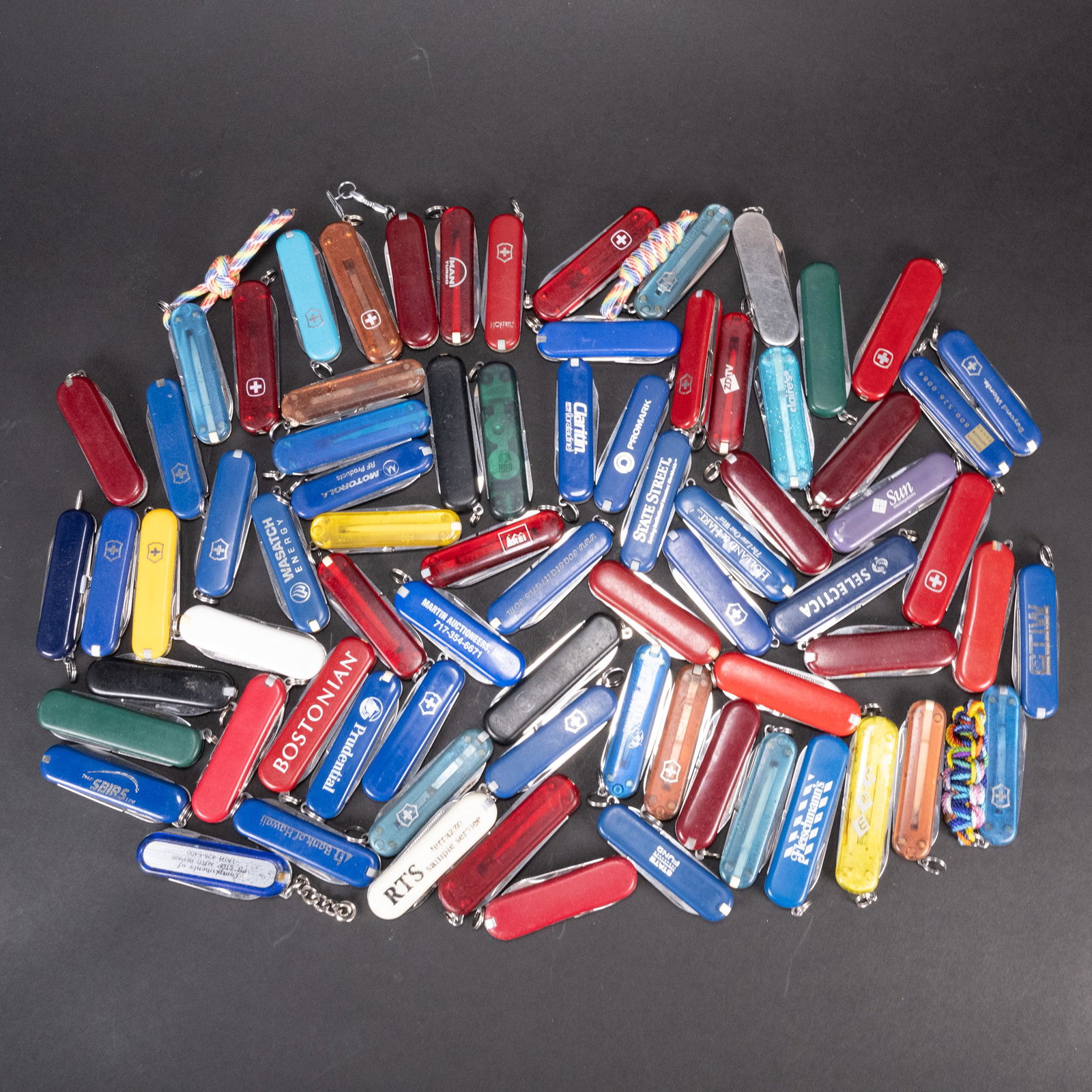 Swiss Army & Other Knife Large Lot of 75 Knives (1 of 2)