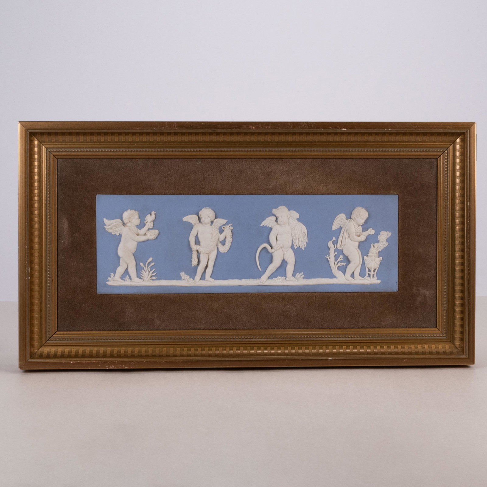 Wedgwood Jasperware "The Seasons" Plaque (1 of 3)