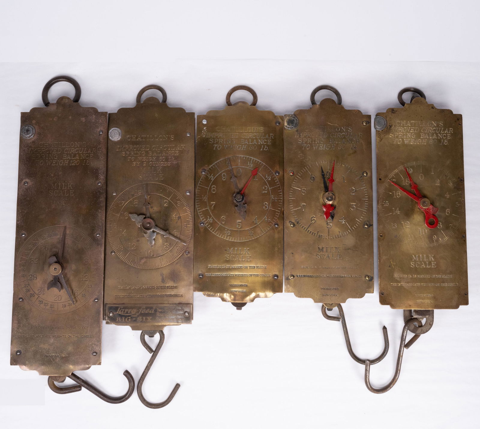 John Chatillon Brass Milk Scale Lot (1 of 10)