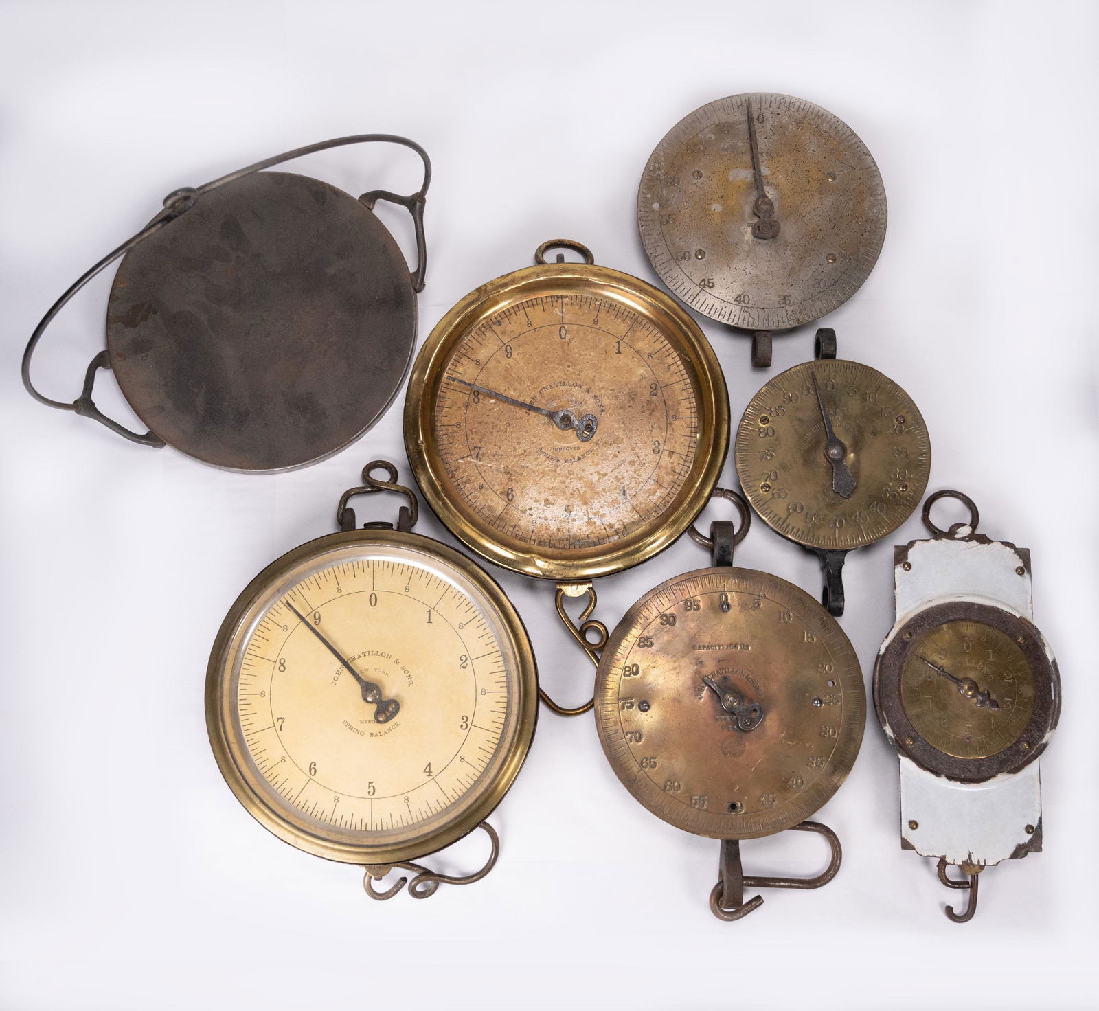John Chatillon Circular Spring Balance Scale Lot (1 of 8)