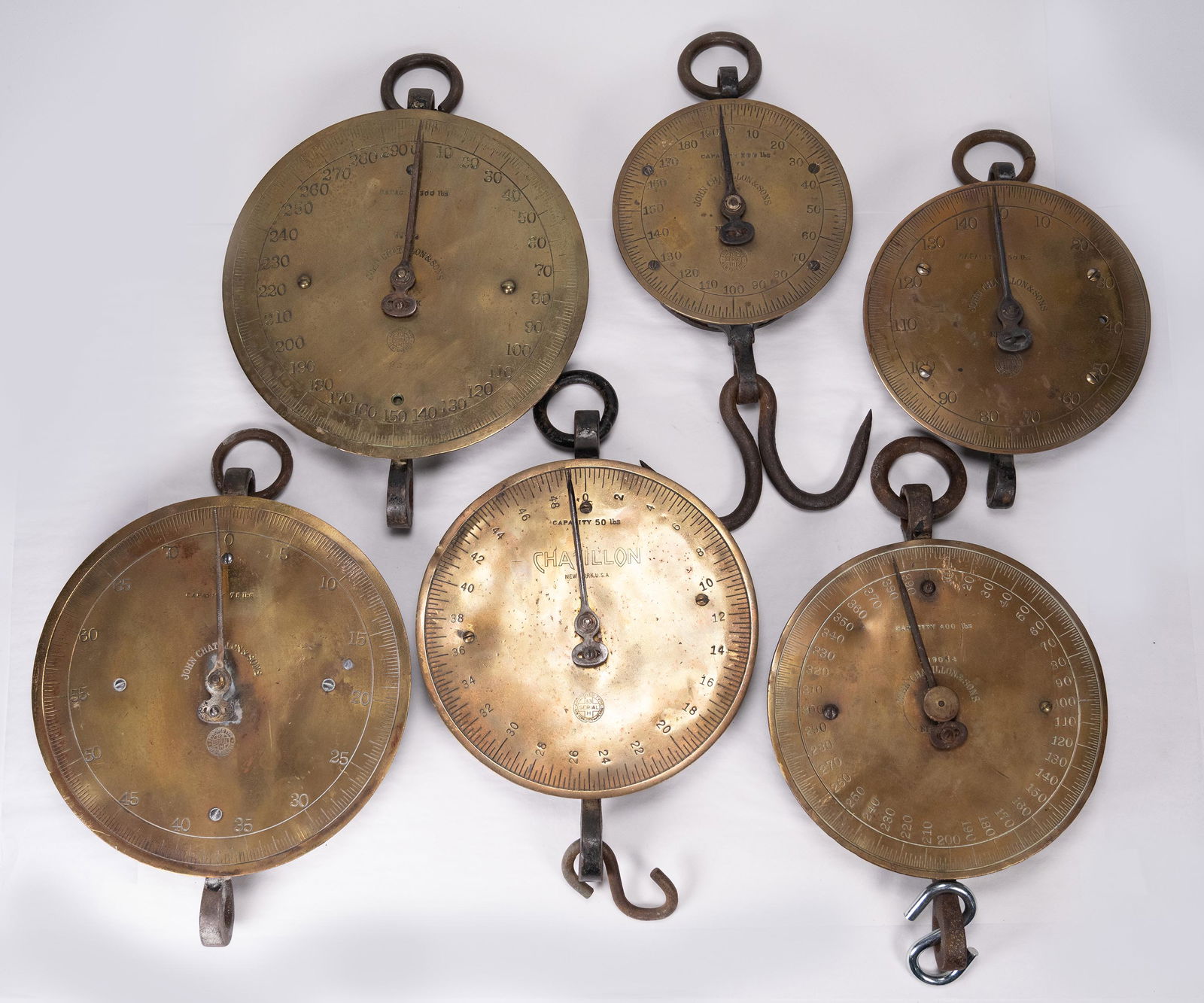 John Chatillon Circular Spring Balance Scale Lot (1 of 10)