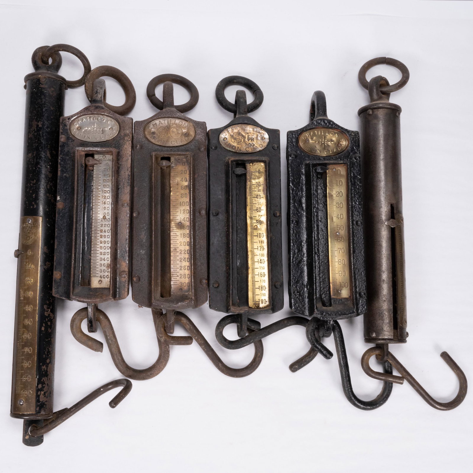 Antique John Chatillon Spring Balance Scale Lot (1 of 9)
