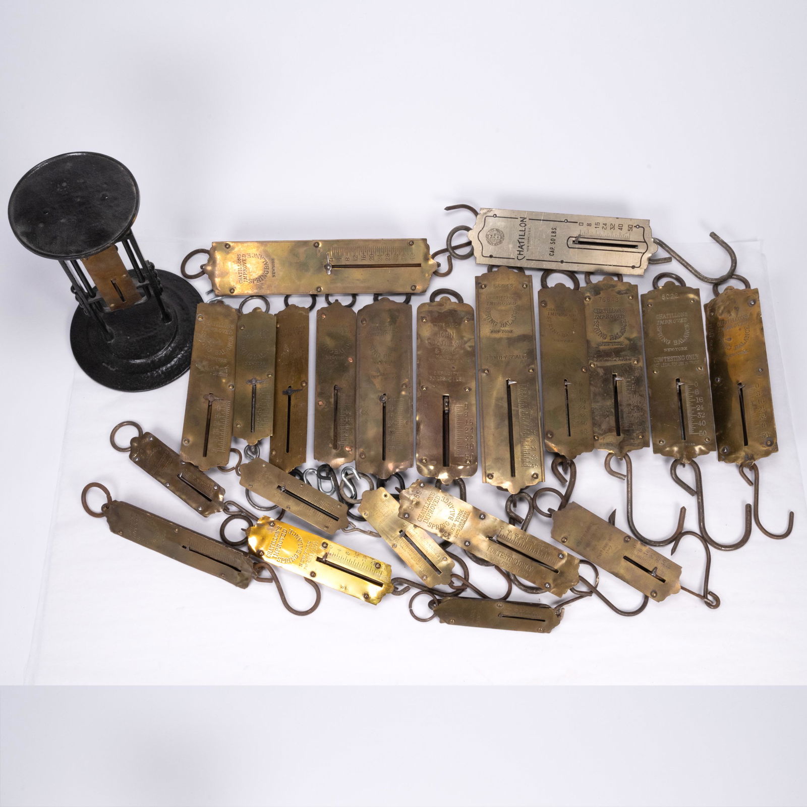 Antique John Chatillon Spring Balance Scale Lot of 20 (1 of 10)