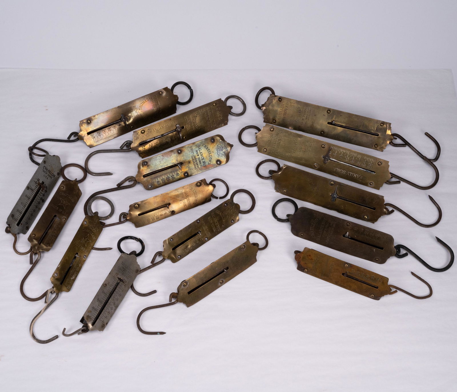 John Chatillon Round Spring Balance Scale Lot of 15 (1 of 8)