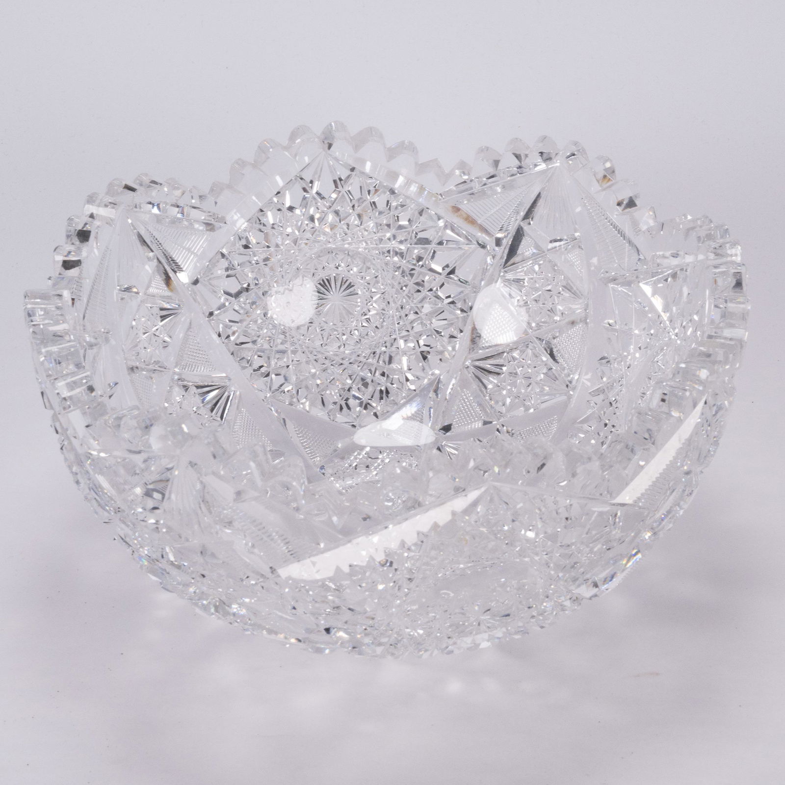 ABCG Cut Glass Bowl Libbey (1 of 3)
