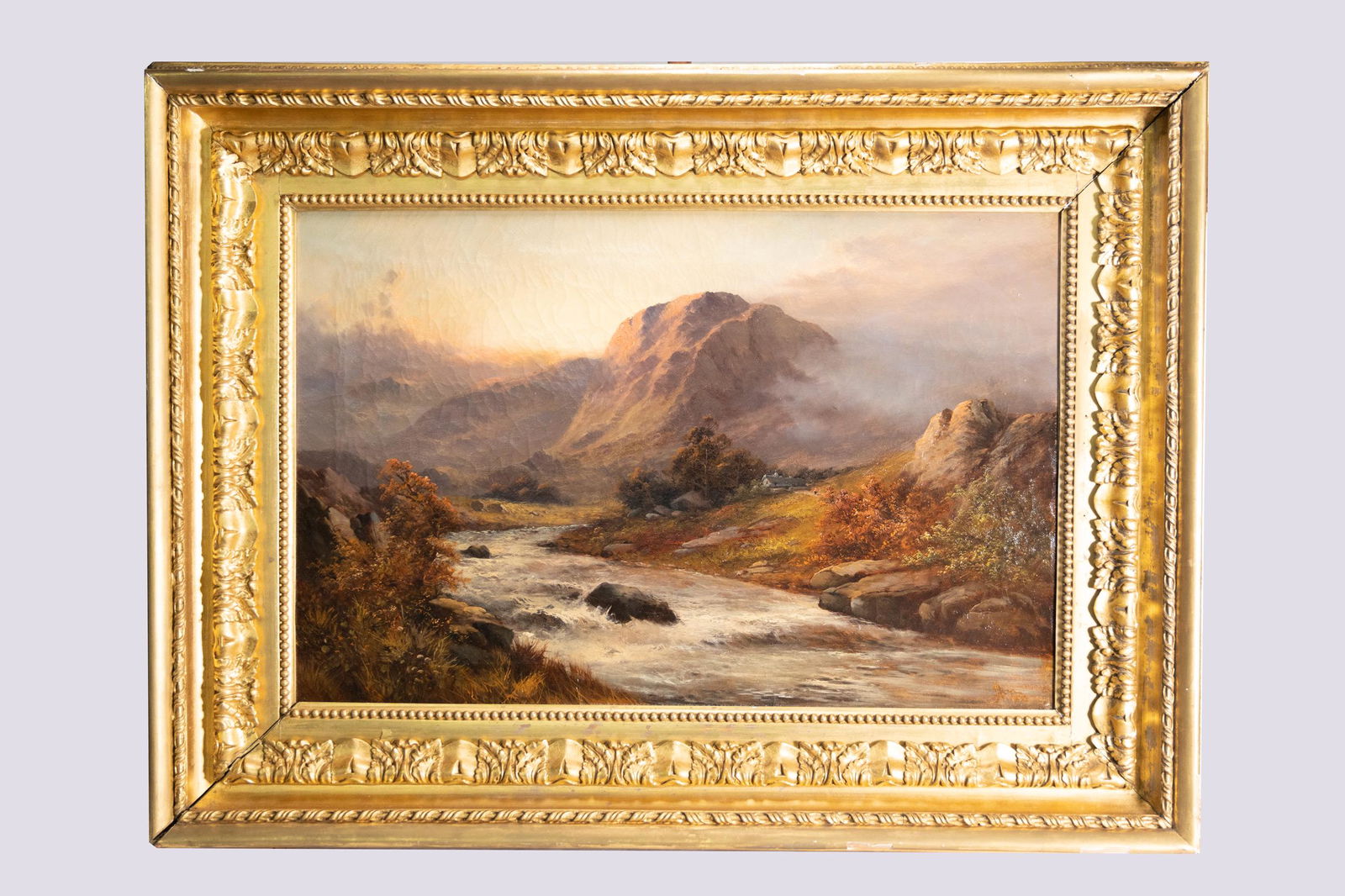 John Henry Boel (British 1889-1920) Oil (1 of 3)