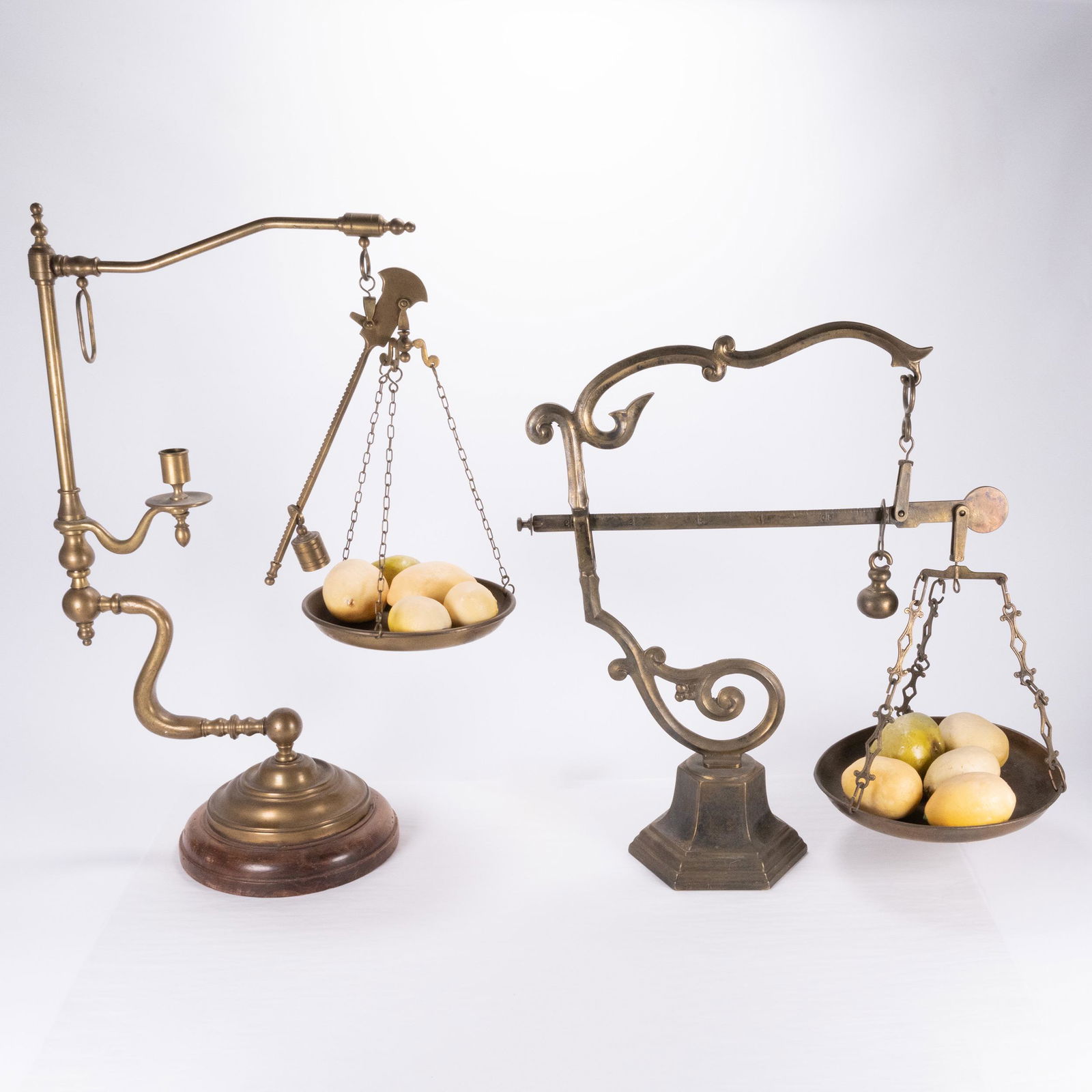 Antique Bronze Balance Scale Lot (1 of 5)
