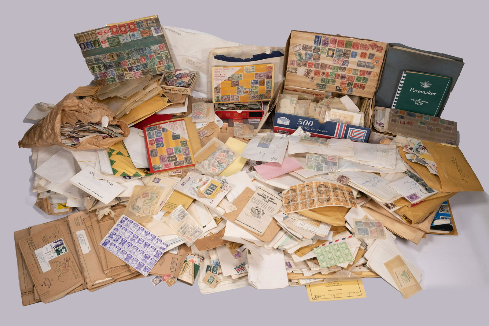 Philatelic Postage Stamp Collection Domestic & Foreign (1 of 5)