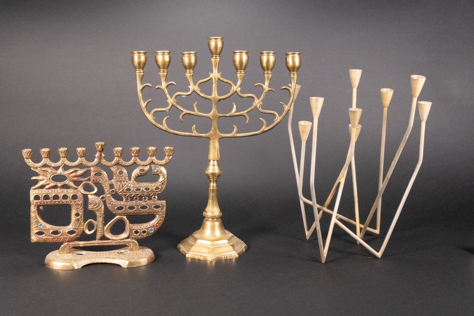 Judaica Menorah Lot (1 of 8)