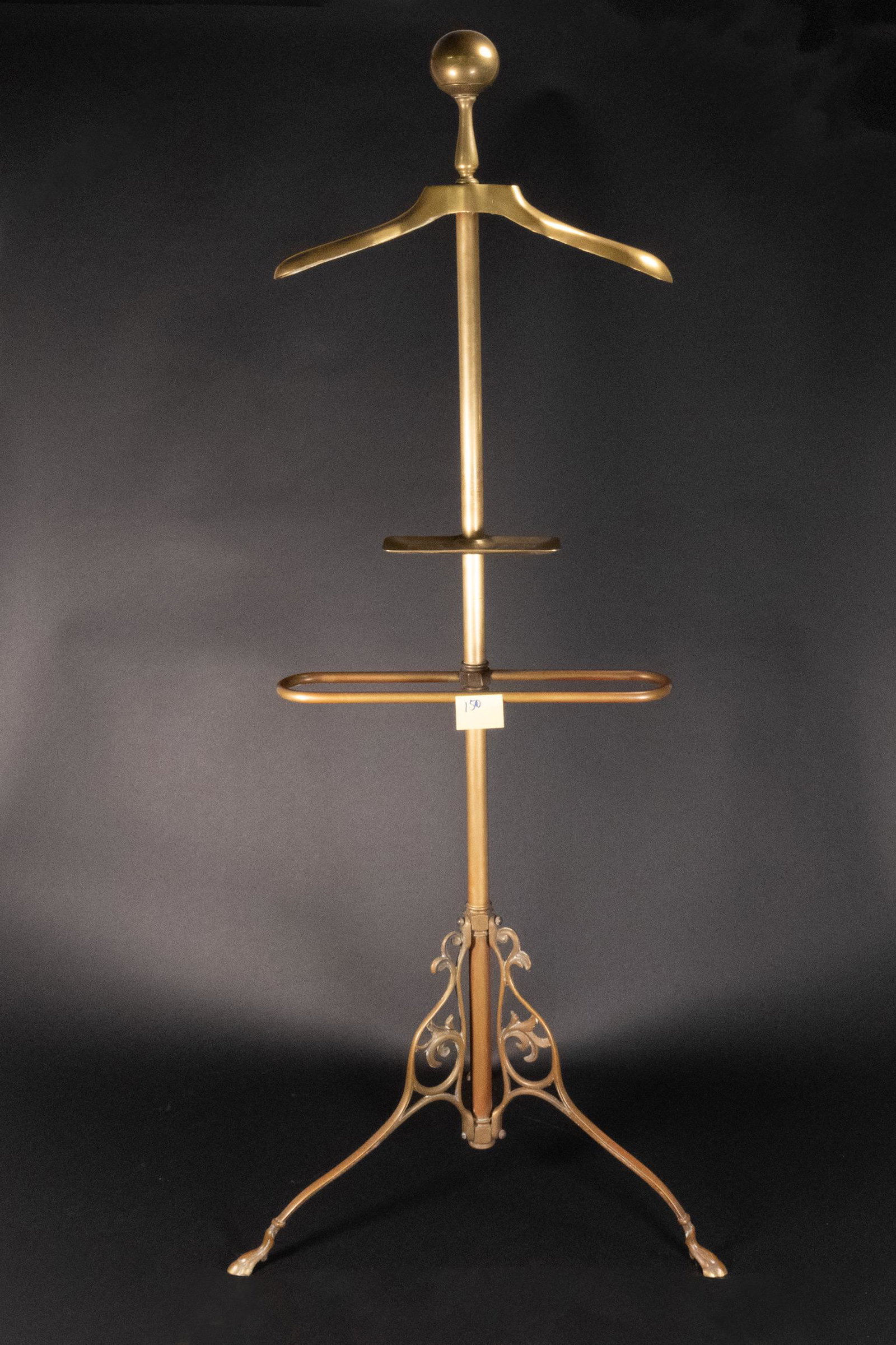 Vintage Italian Gentleman Valet in Gilt Bronze (1 of 4)