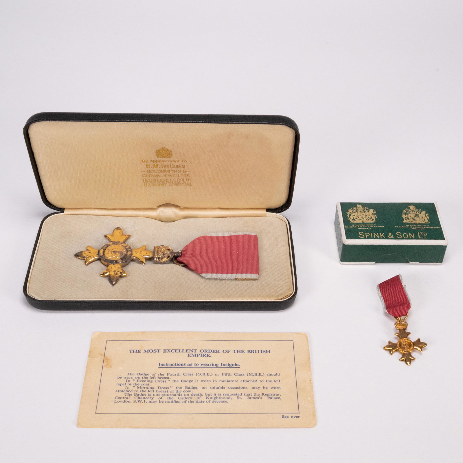 The Most Excellent Order Of The British Empire 2pc (1 of 6)
