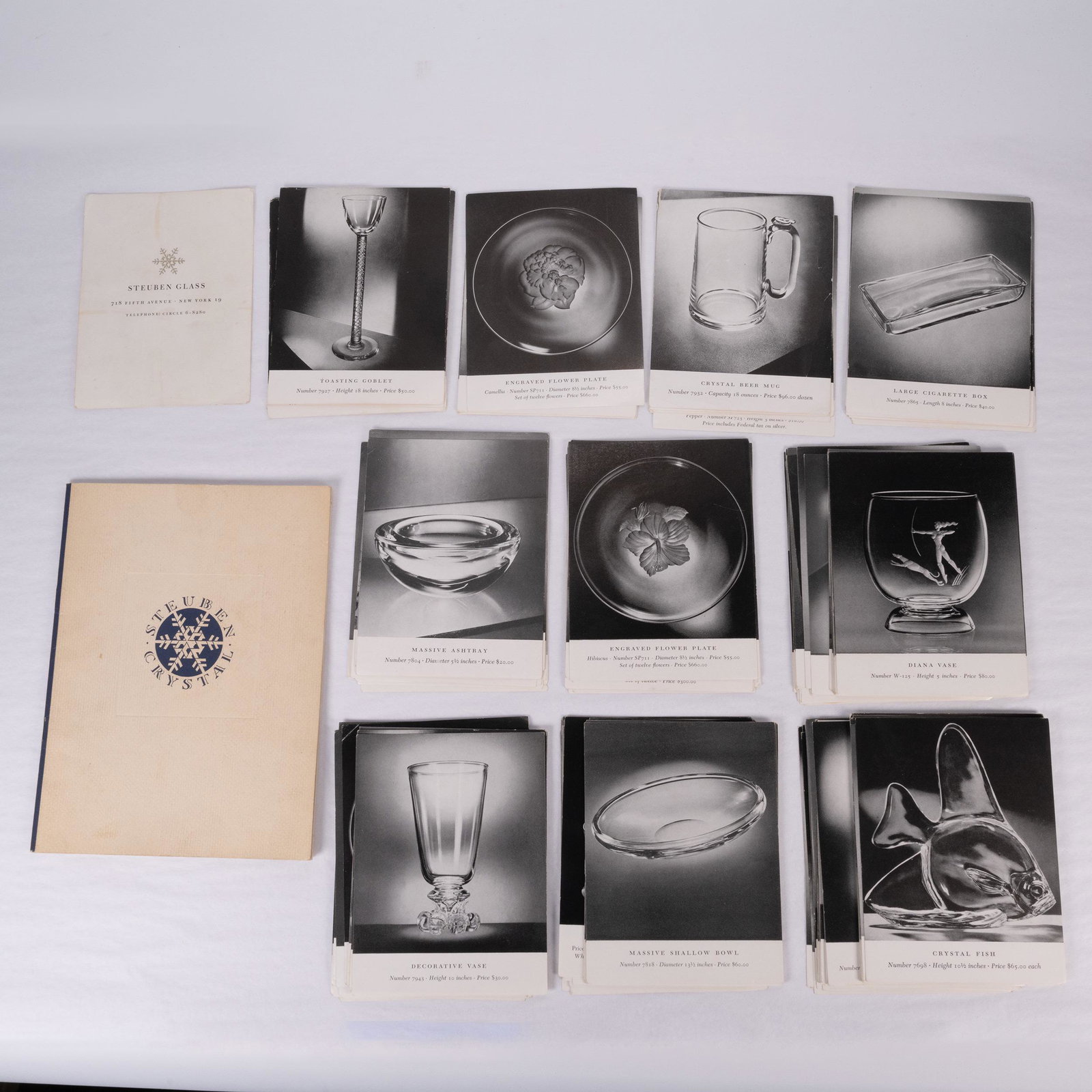 Steuben Art Glass Factory Master Guides Catalogue (1 of 7)