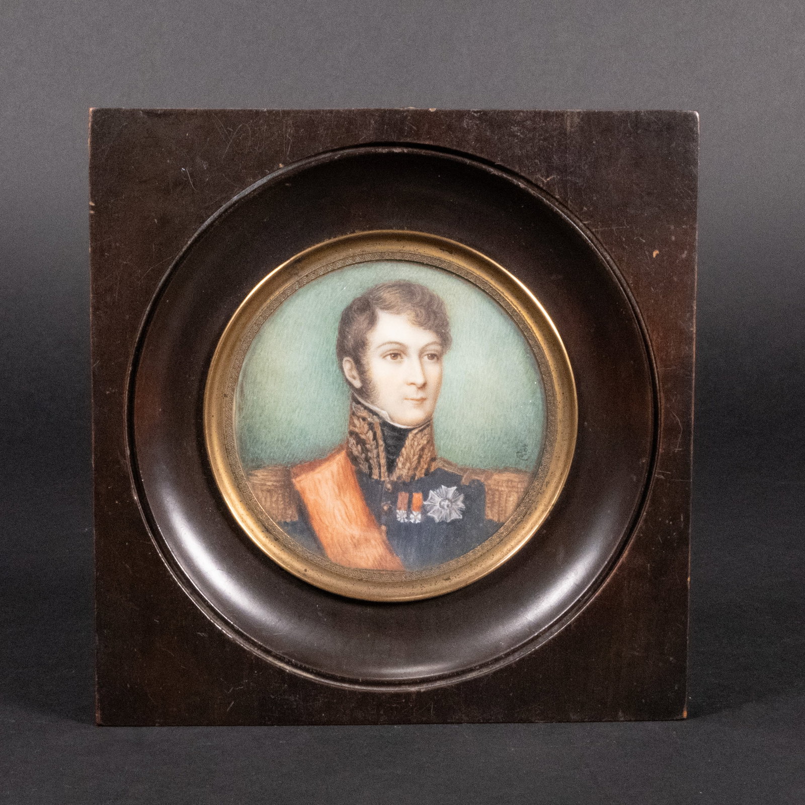 Pierre Charles Cior (Paris 1769-1840) French Miniature Portrait (1 of 5)