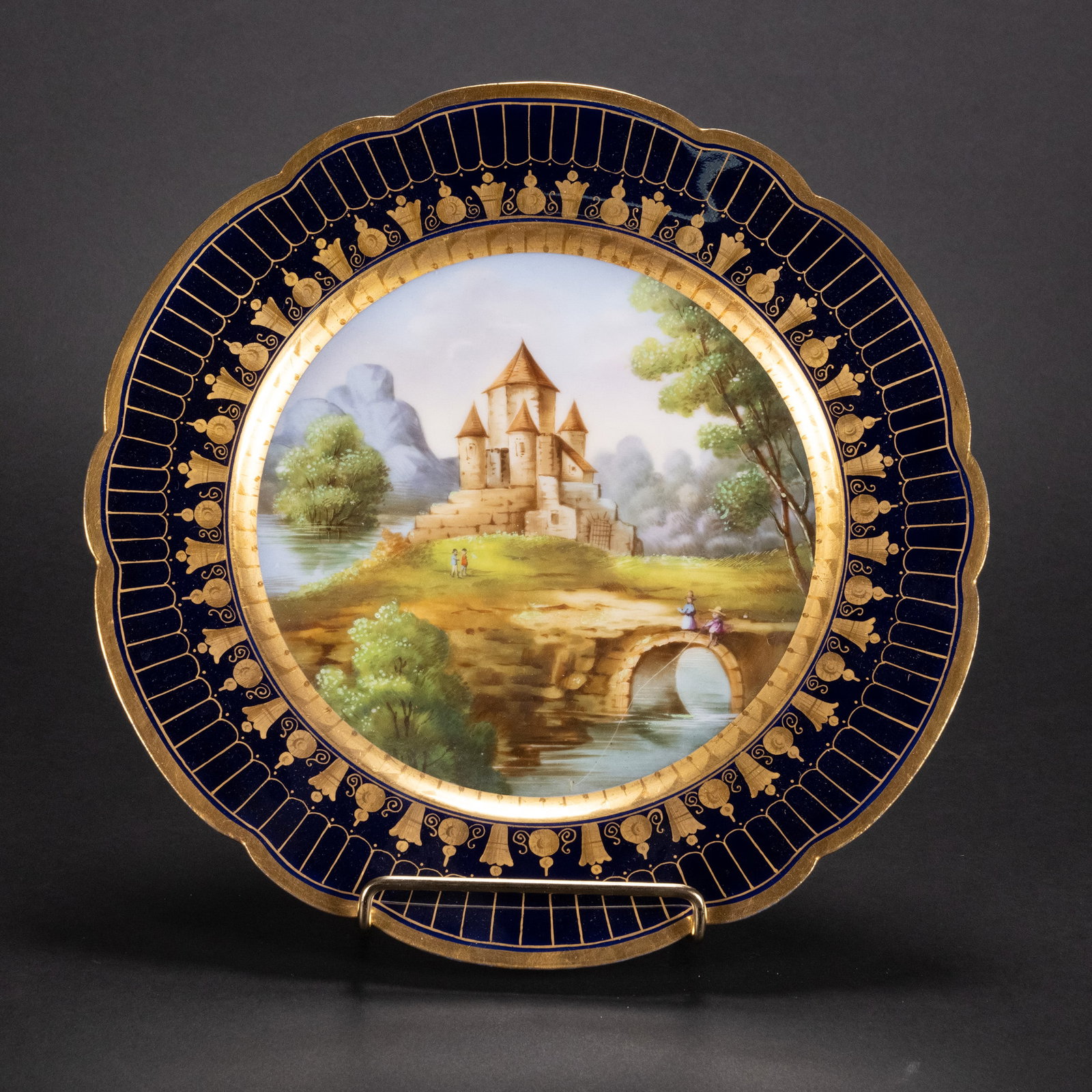 Sevres French Porcelain Charger (1 of 3)