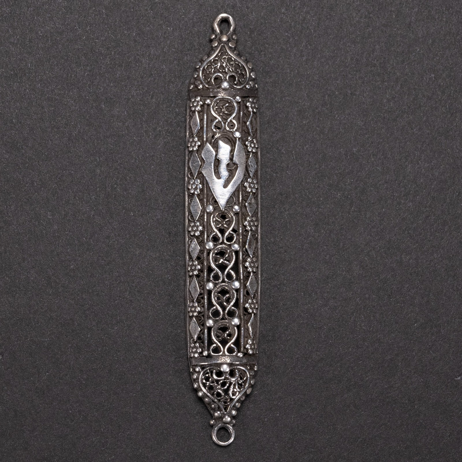Judaica Sterling Silver  Mezuzah (1 of 2)