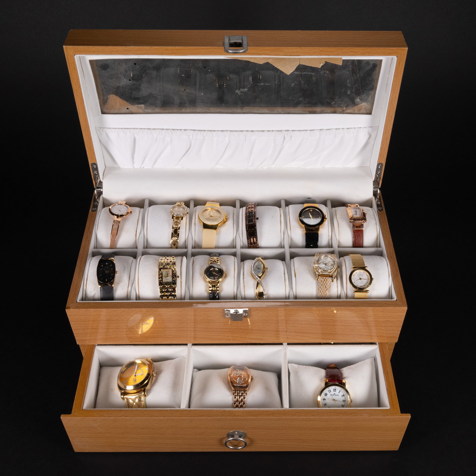 Designer Watch Lot All In Display Case Lot Of 24 (1 of 7)
