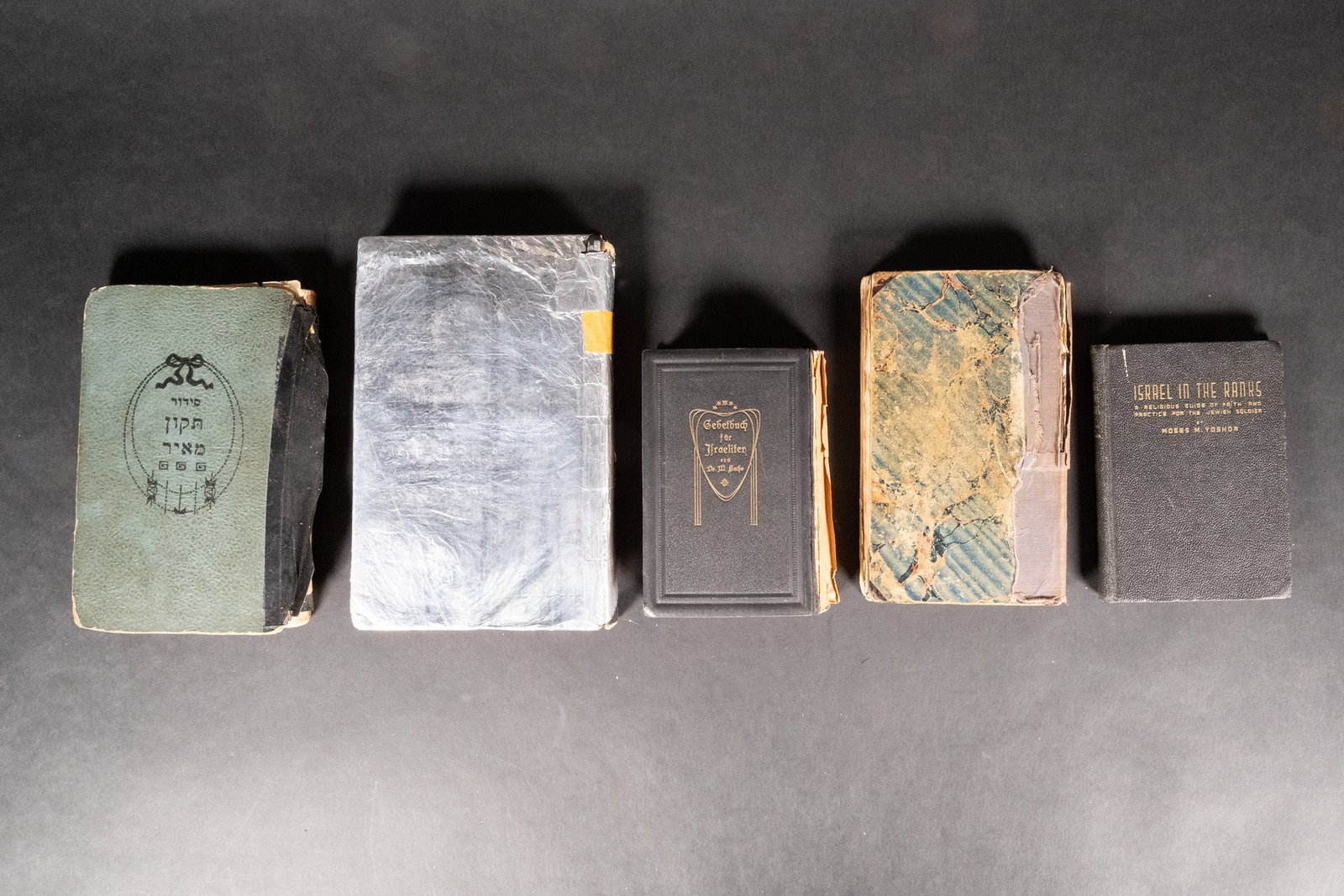 Judaic Antique Hebrew Religious Prayer Books Pre WWII: Judaica Antique Jewish Hebrew Religious Prayer Books Published Between 1846 -1935 Pre WW WWII 1x Printed By Publishing House Of Burndorffer And Sommer in 1846 Antique Hebrew Prayer Book Wrote in Hebre