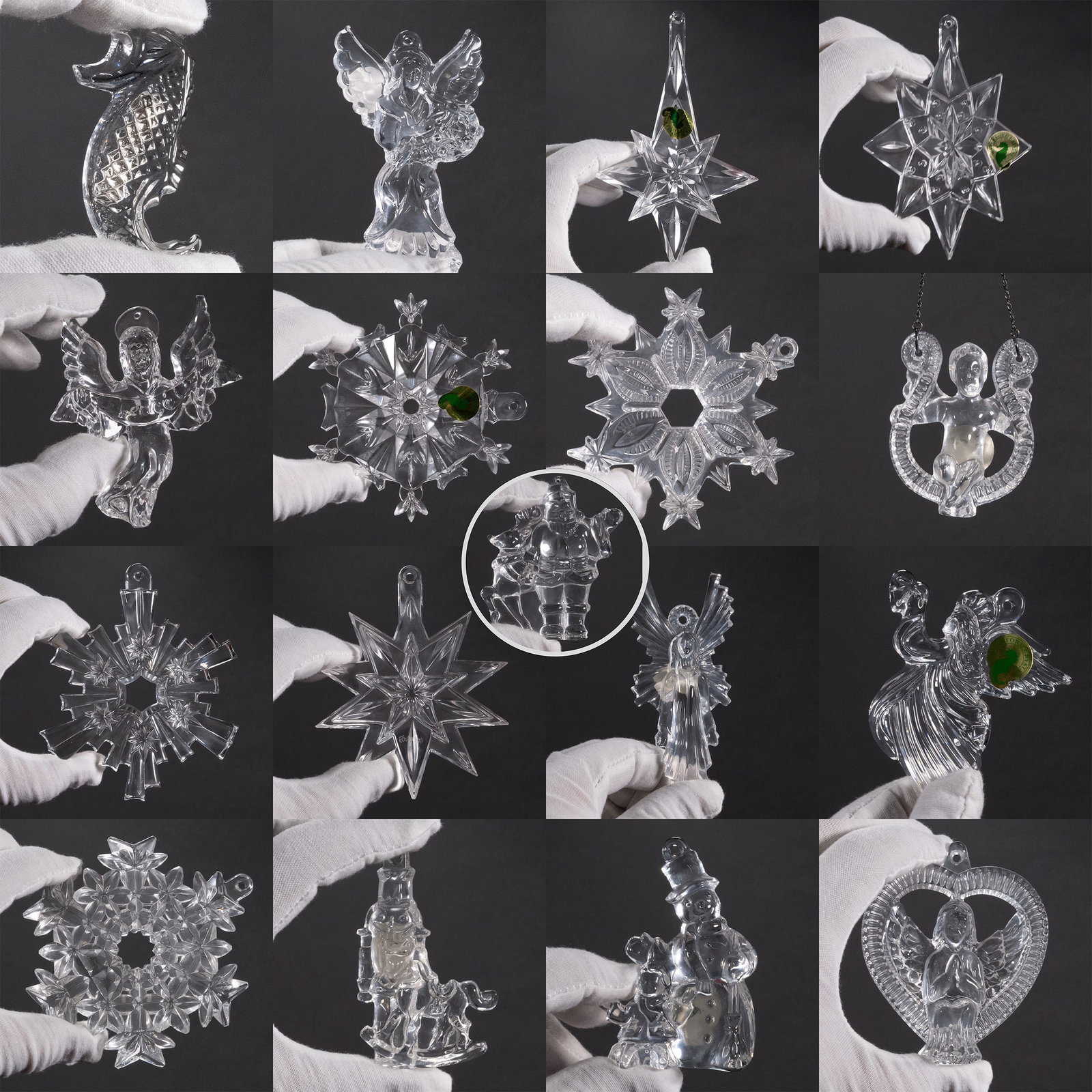 Waterford Crystal Chrismas Lot Excellent Condition In Boxes Lot of 17: Waterford Art Glass Crystal Chrismas Lot Excellent Condition In Boxes Lot 2005 Angel 2006 Angel Of Peace 2006 Snow Crystals 2007 Angel 2007 Snow Crystals 2007 Snowman 2008 Angel Snow Crystal 2008 Snow