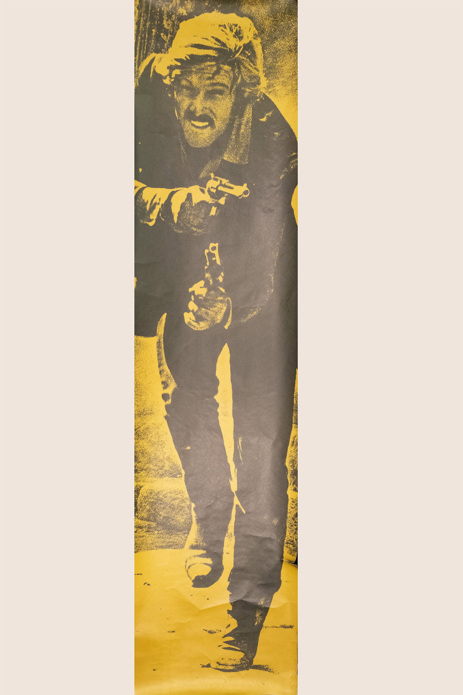 The Making of Butch Cassidy and the Sundance Kid (1970) Poster US: The Making of Butch Cassidy and the Sundance Kid ( 1970 ) Poster USUnframed: 72 x 18 in. (183 x 46 cm)This very cool life-size image of The Sundance Kid ( Robert Redford ) was all that was needed to p
