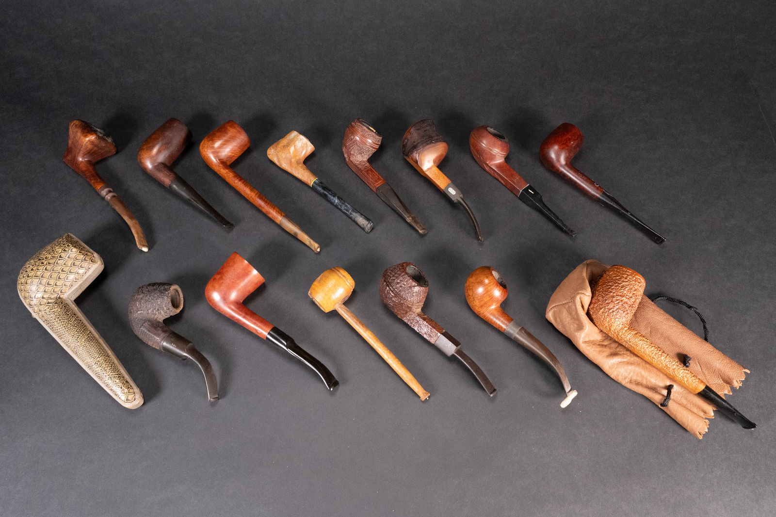 Tobacco Smoking Pipe Collection Group Lot Merershaum Sachs Il Ceppo Danish Briar: Tobacco Smoking Pipe Collection Grouping Lot Sachs Il Ceppo Danish Briar Ropp Supreme The Macauley Hilson Purex Hickory Antika Kutusunda Damla Kehribar Agizlikli Pipo Briar Lincoln Pipe Yelo-Bole, Wal