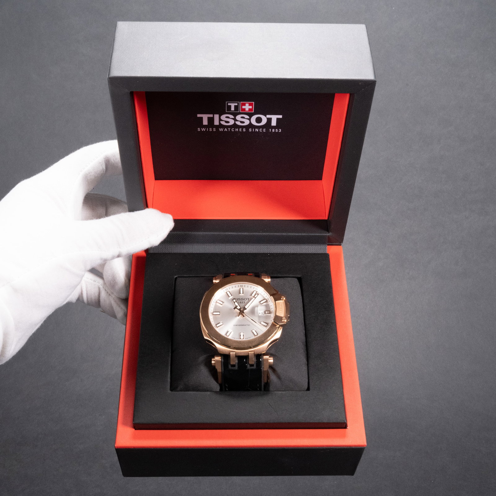 Tissot T-Race Swissmatic Mens Wristwatch (1 of 7)