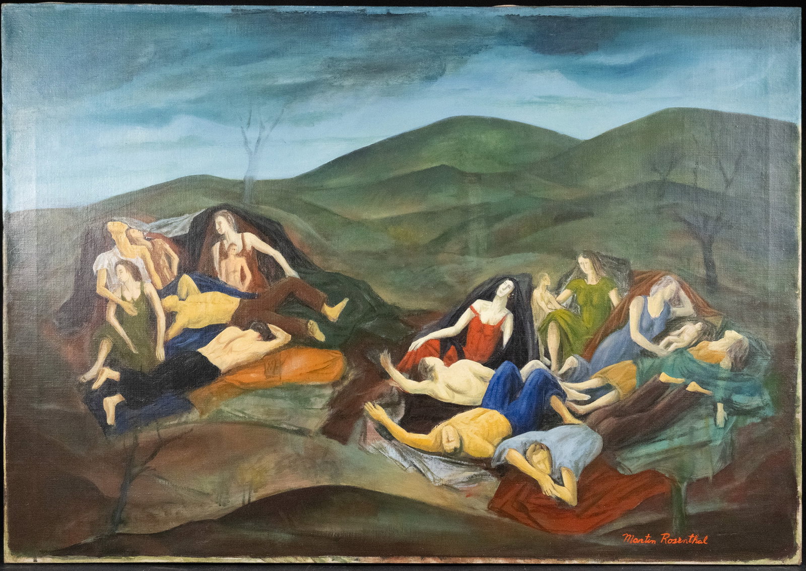 Martin Rosenthal ( NY MA 1899-1974) Oil (1 of 6)