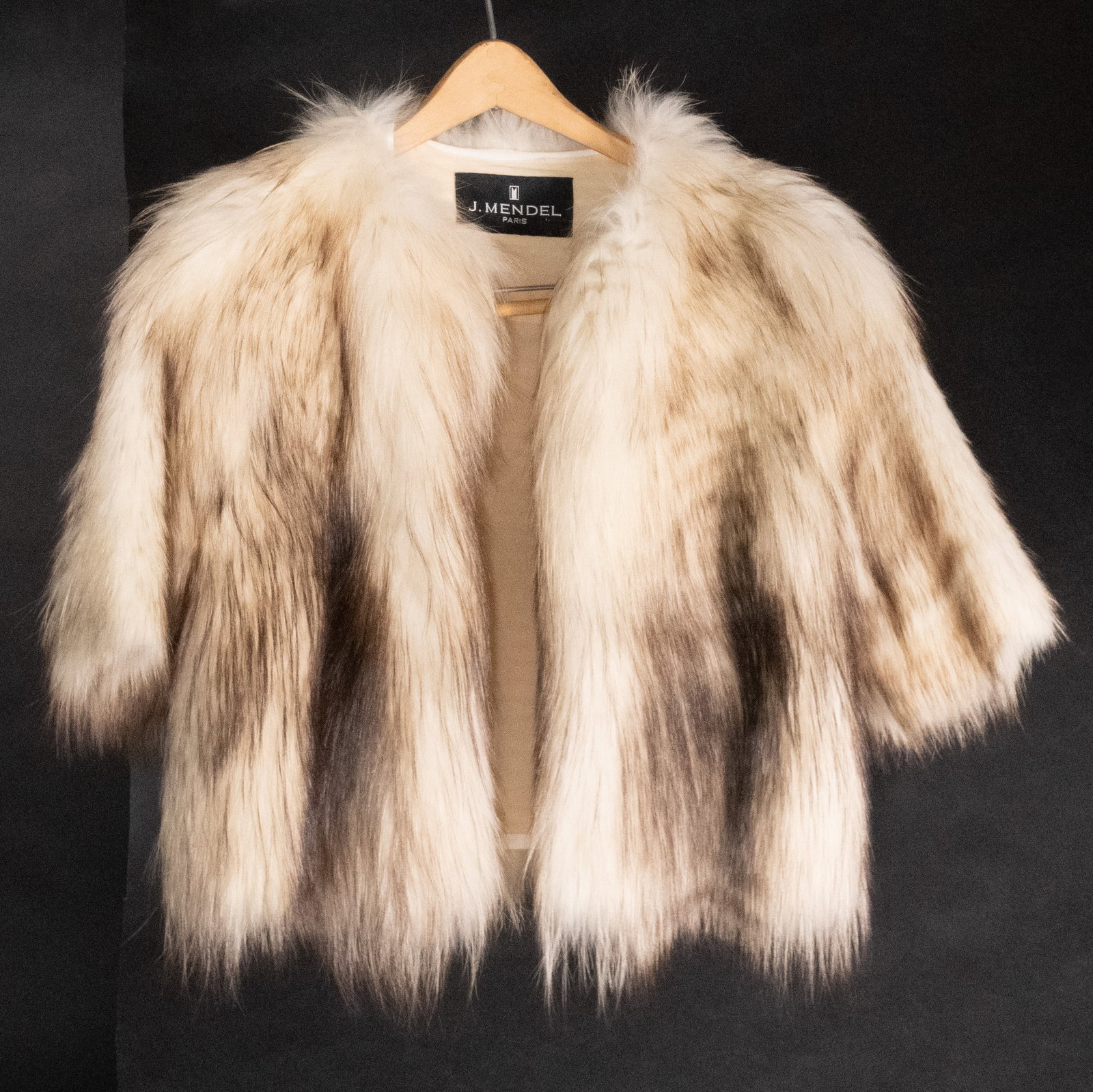 J Mendel Luxurious Fur Bolero Shrug Short Jacket Rare (1 of 3)