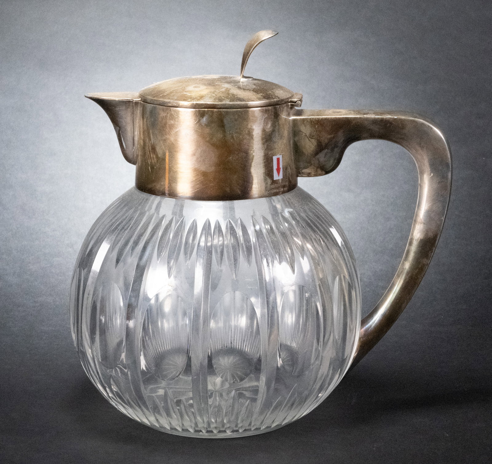 Spritzer & Furhmann German Sterling Silver Crystal Pitcher (1 of 6)