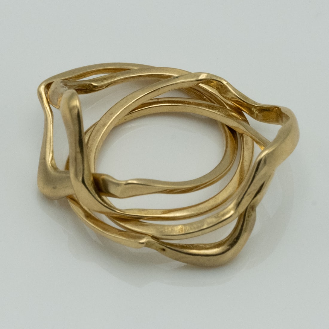 18k Gold Puzzle Ring (1 of 6)