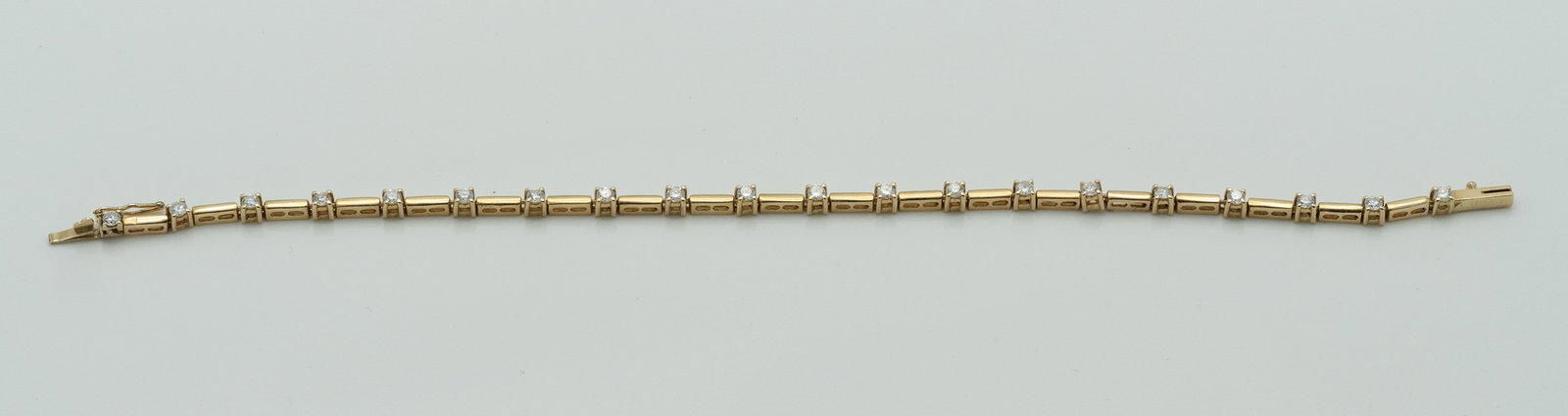 14k Gold Diamond Tennis Bracelet (1 of 6)