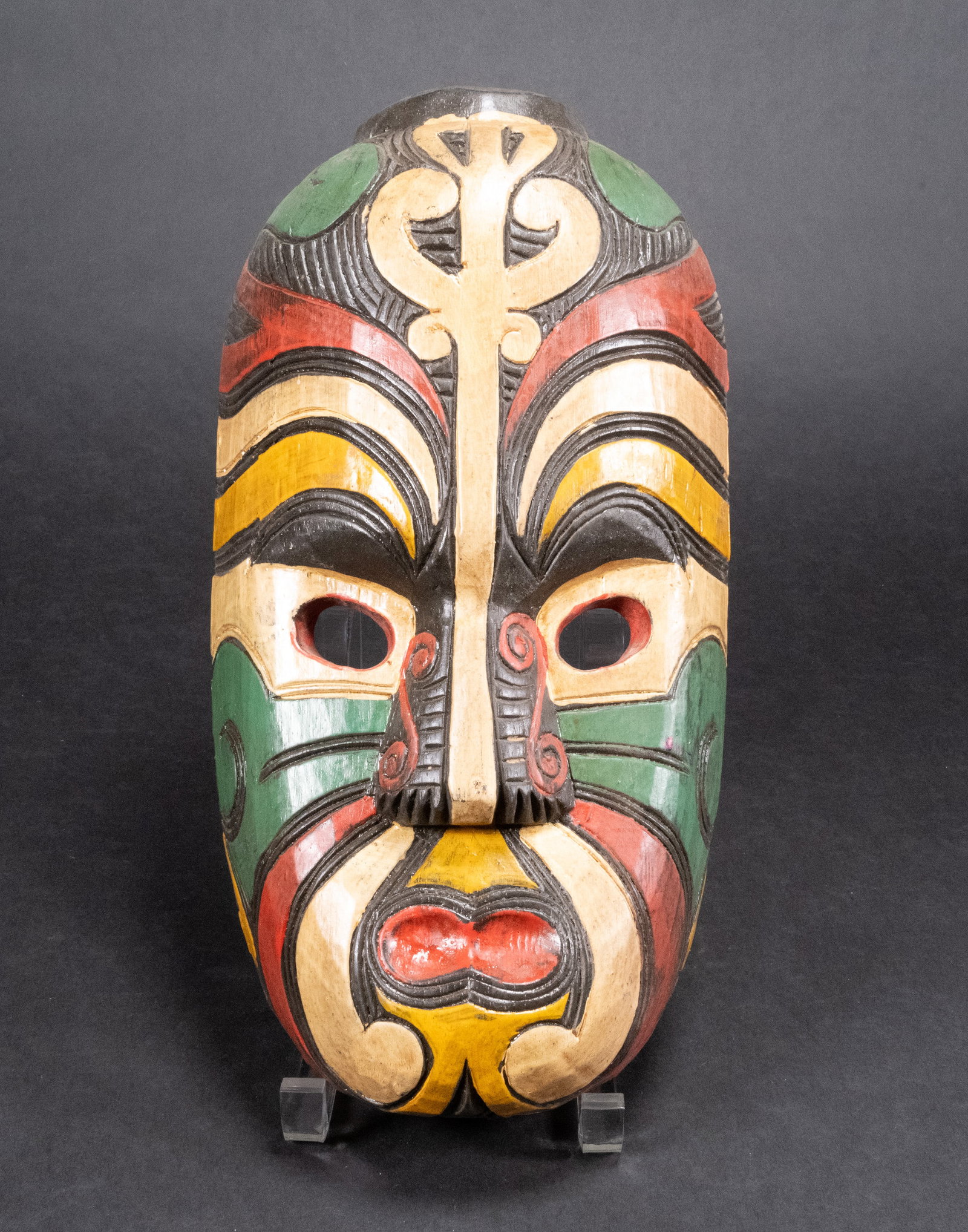 First Nations North West Coast Wood Face Mask (1 of 3)